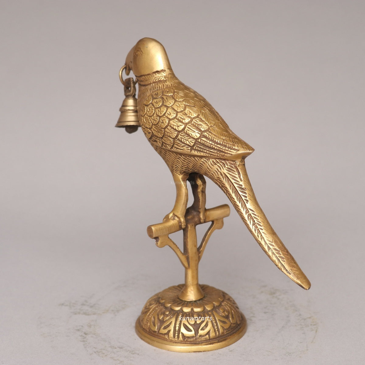 Brass Parrot Bell