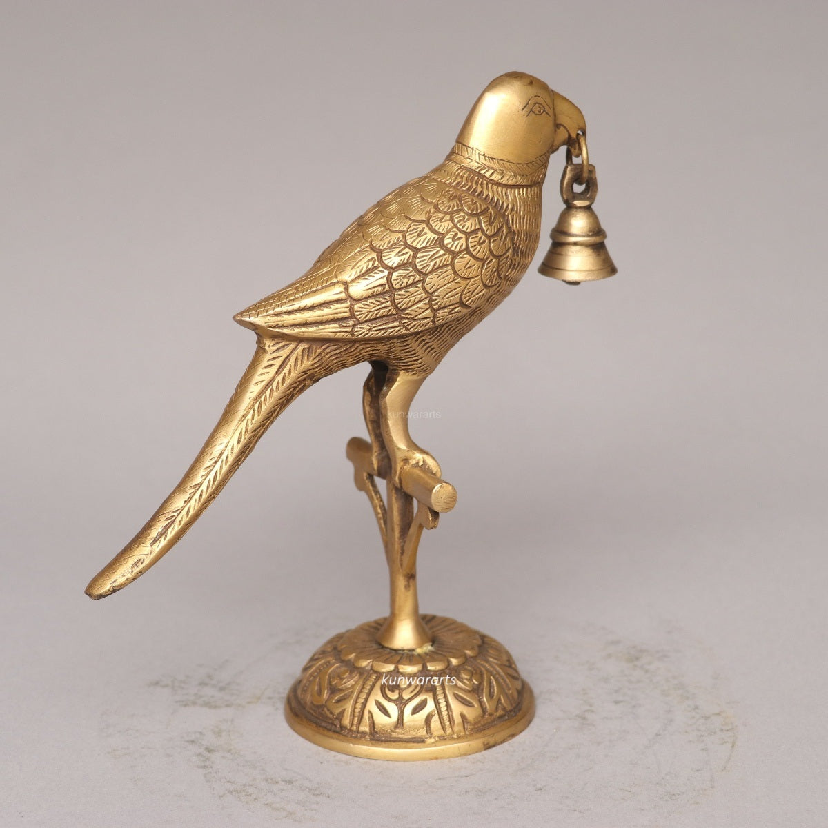 Brass Parrot Bell