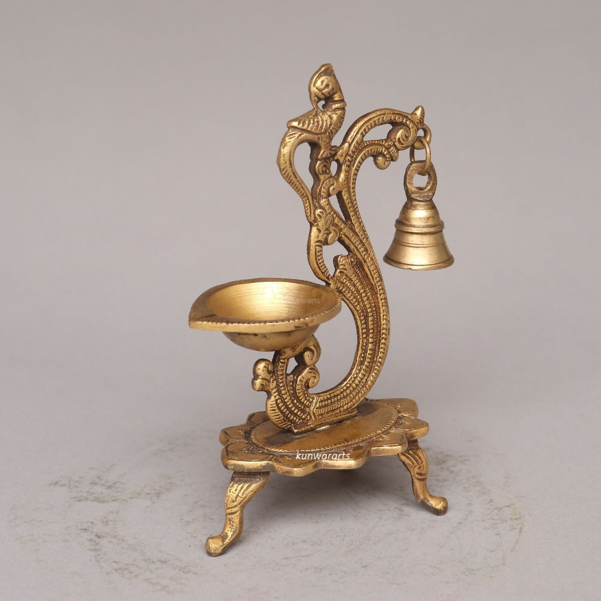 Deep Brass Lamp