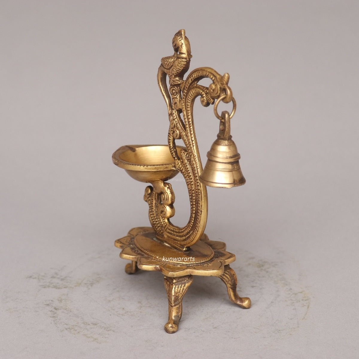 Deep Brass Lamp