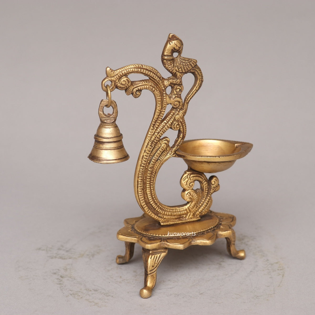 Deep Brass Lamp