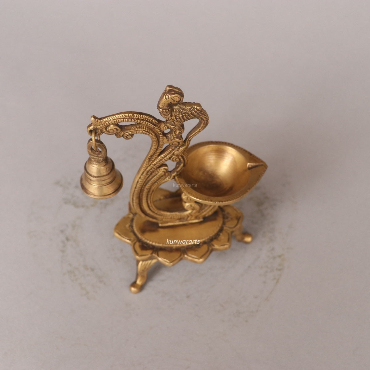 Deep Brass Lamp