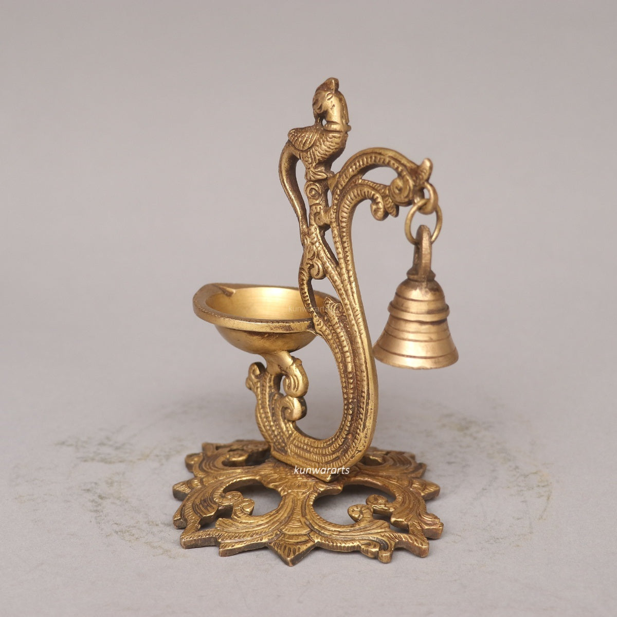 Deep Brass Lamp
