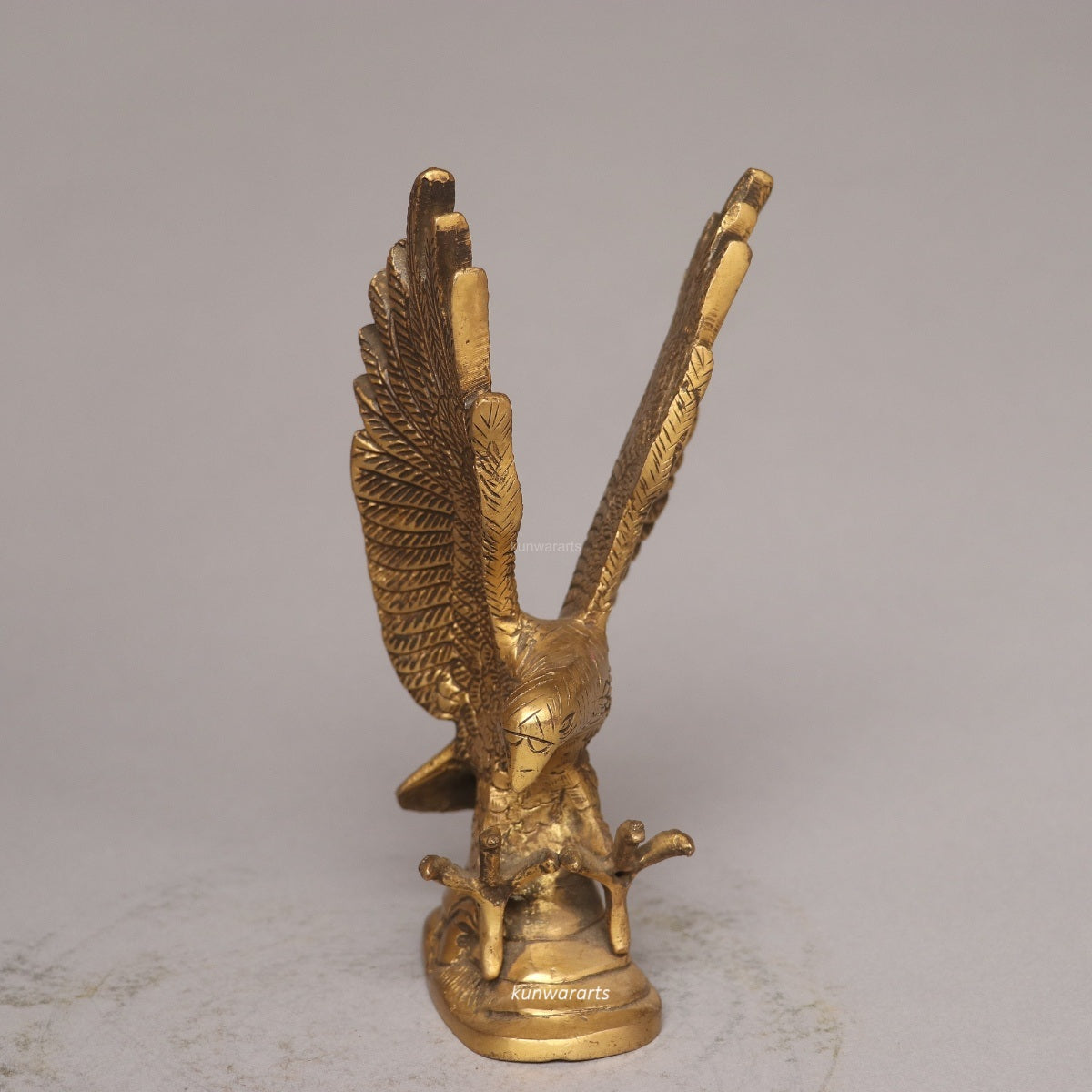 Brass Décor Eagle Idol