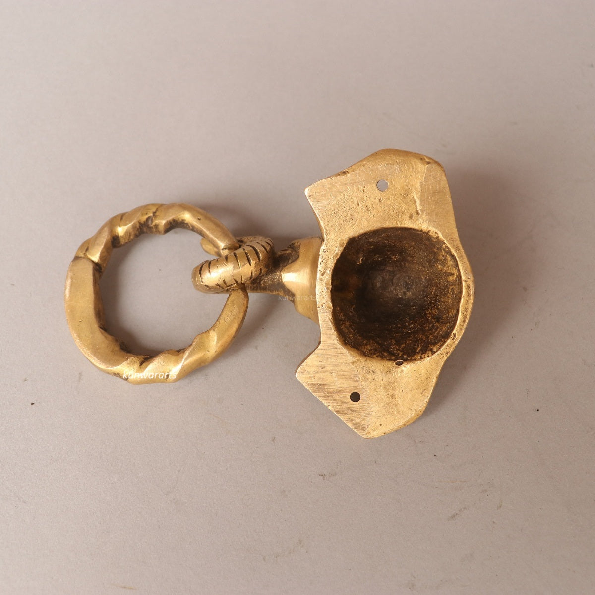 Brass Elephant Door Knocker