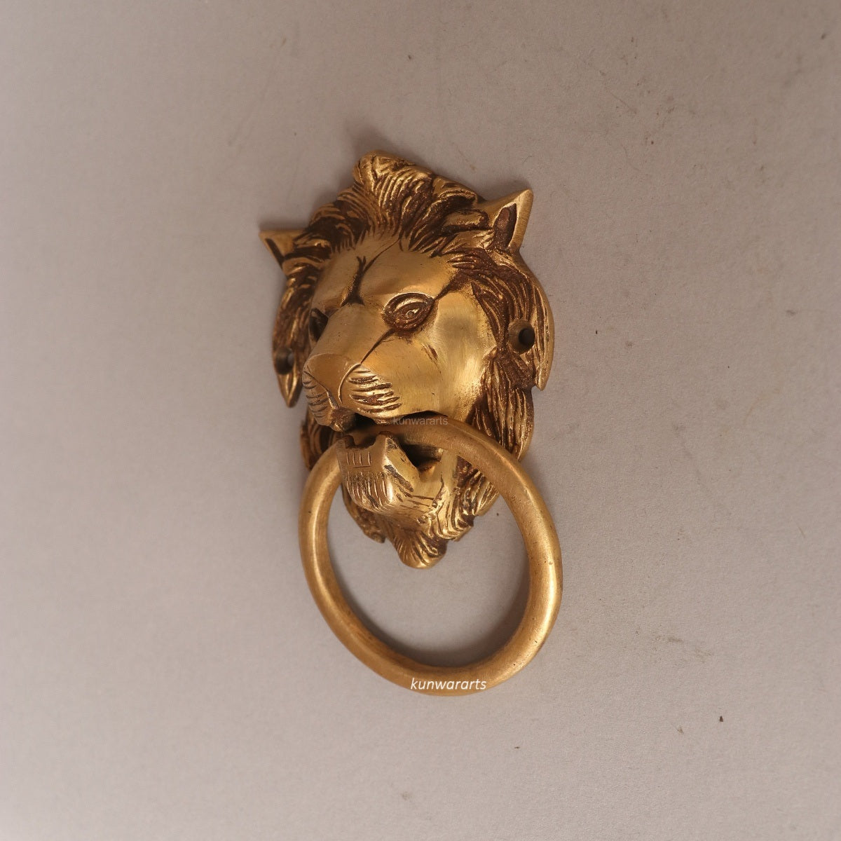 Brass Lion Door Knocker