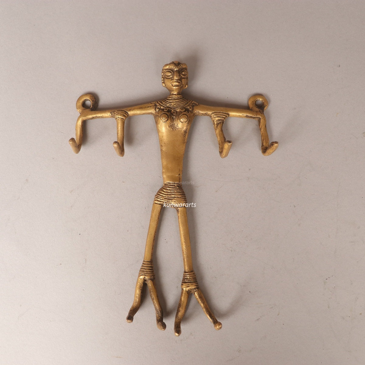 Tribal Brass Wall Hook