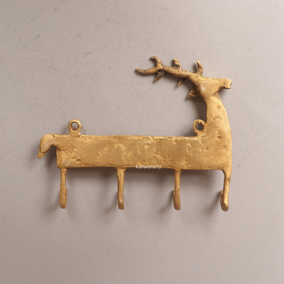Brass Deer Wall Hook