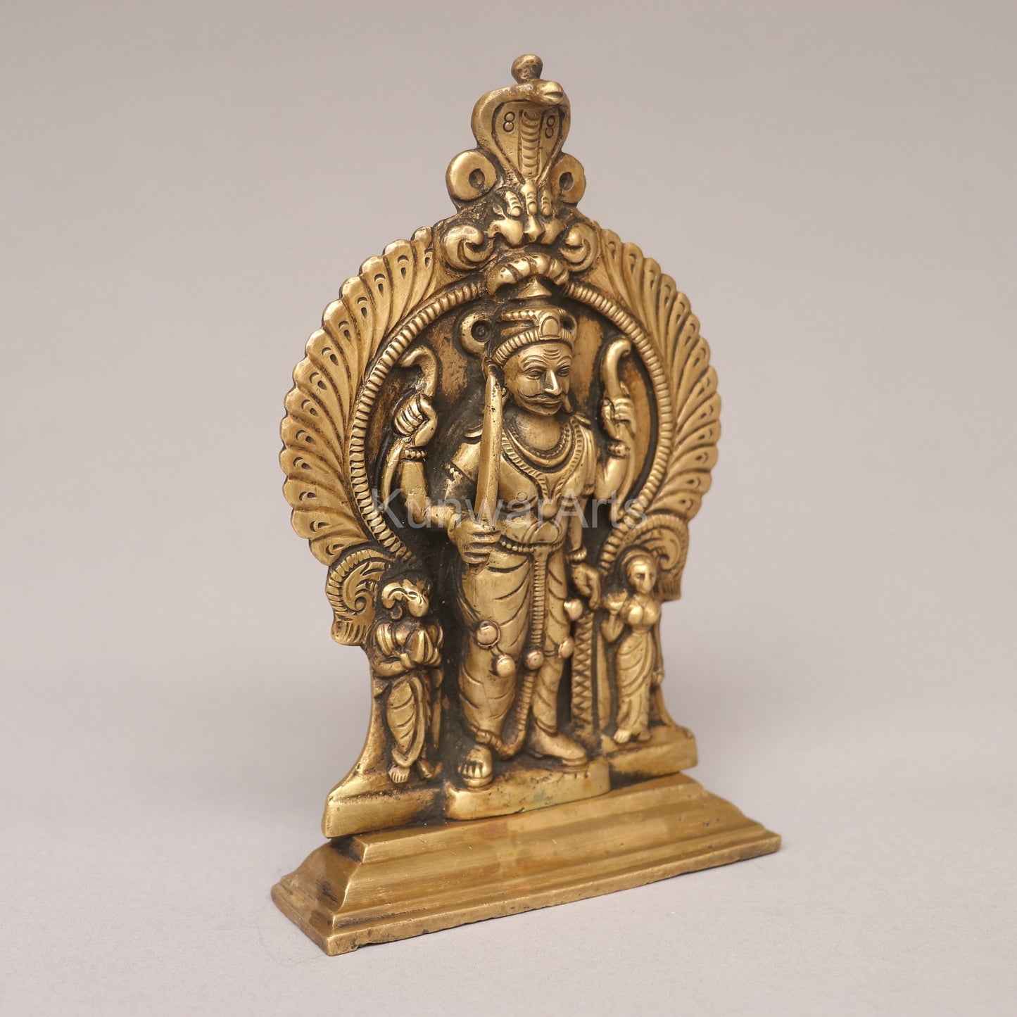 Brass Virabhadra Idol