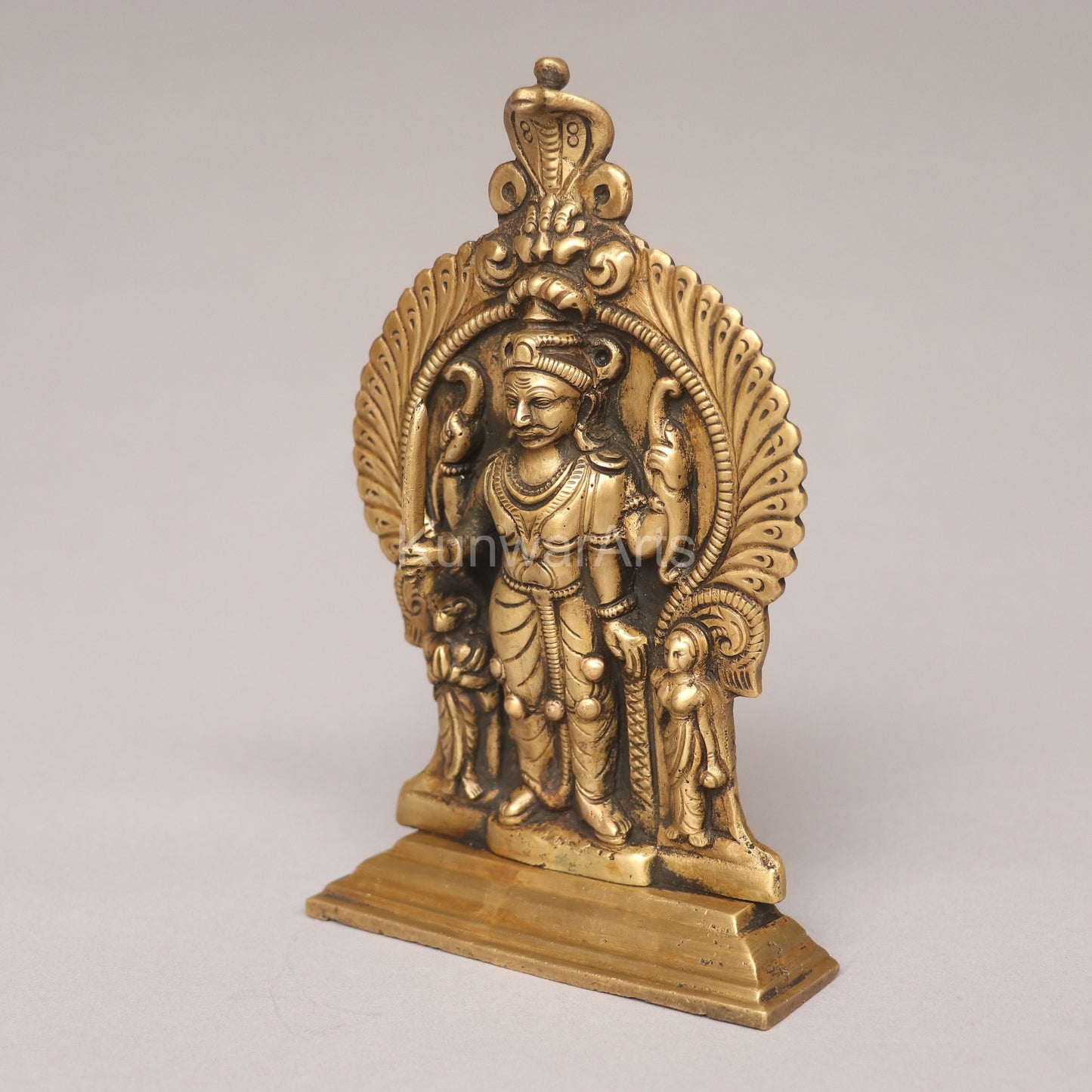 Brass Virabhadra Idol