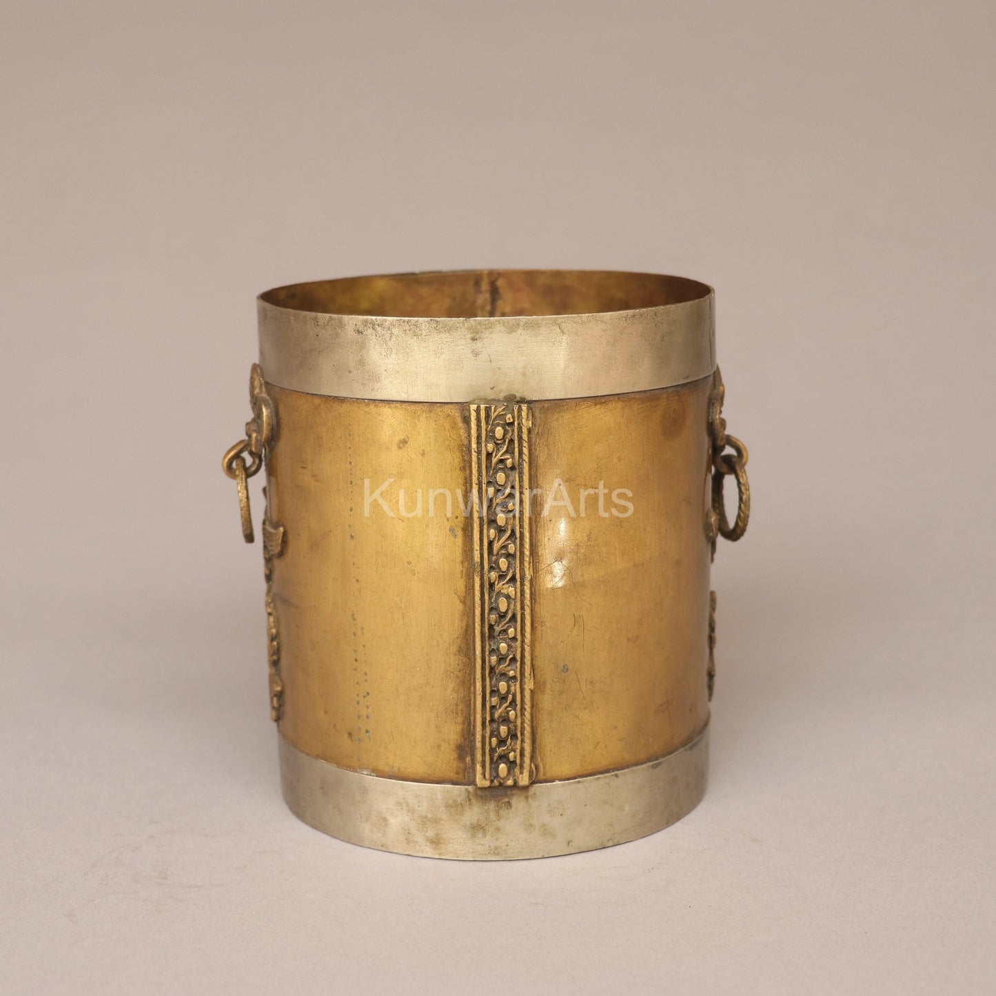 Brass Vintage Planter