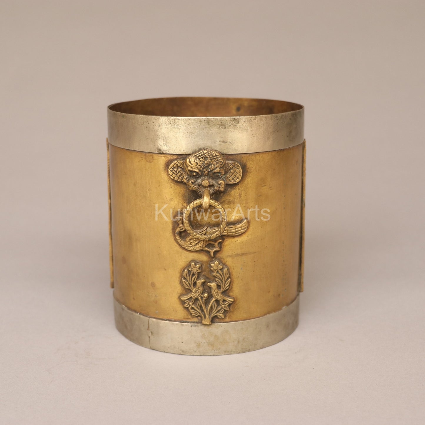 Brass Vintage Planter