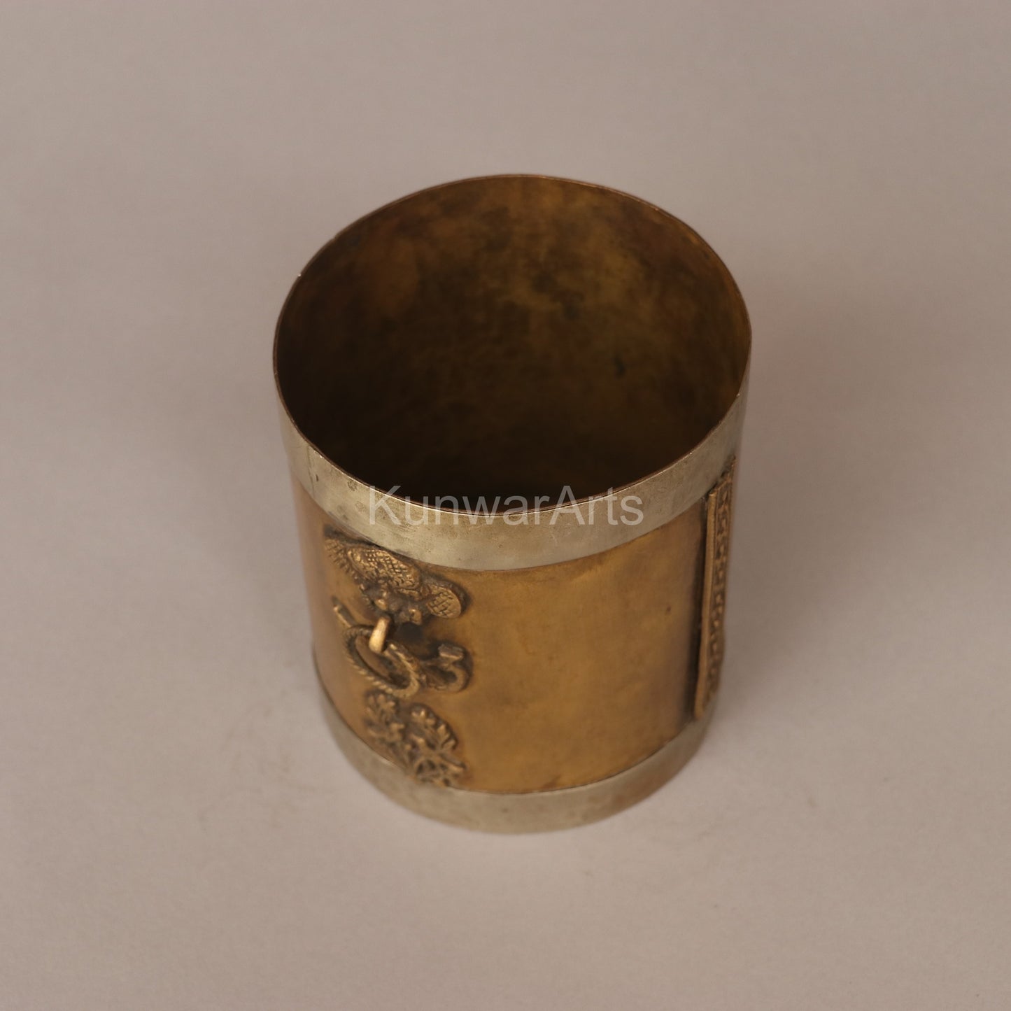 Brass Vintage Planter