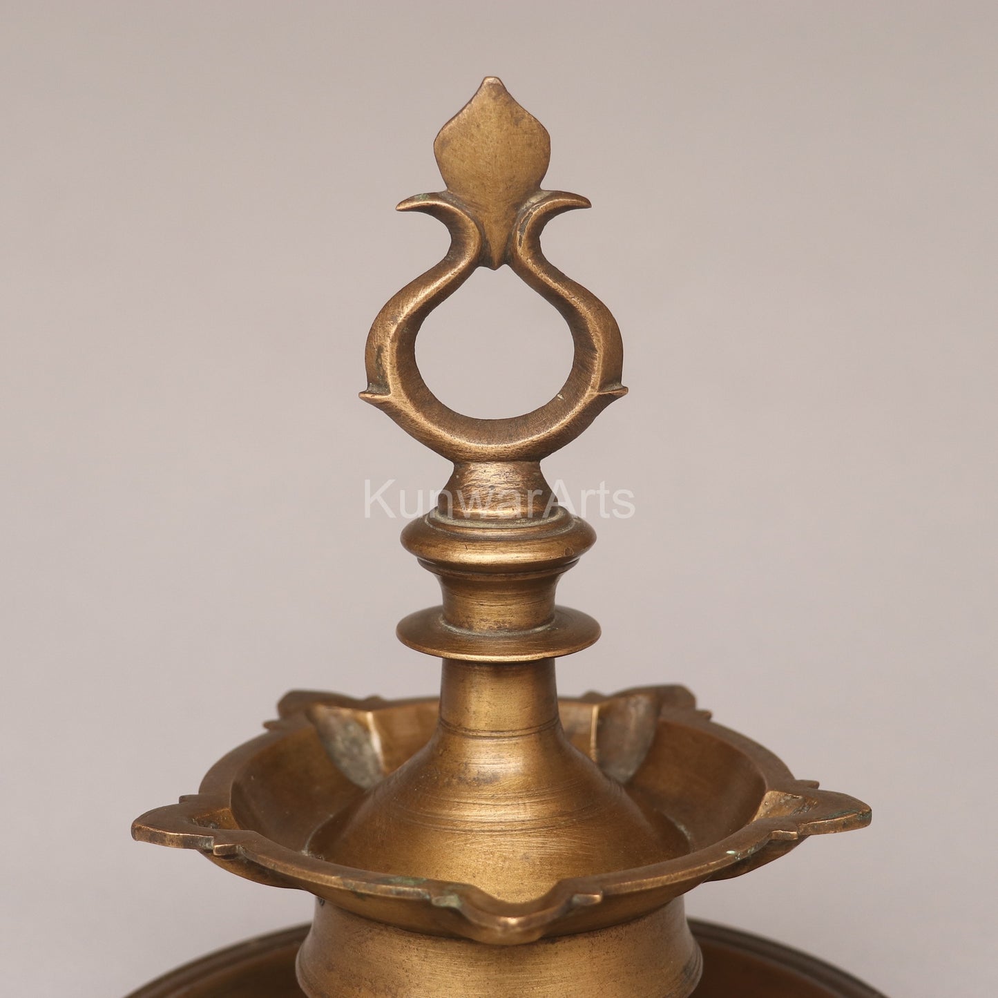 Brass Traditional Oil Lamp 26 cm