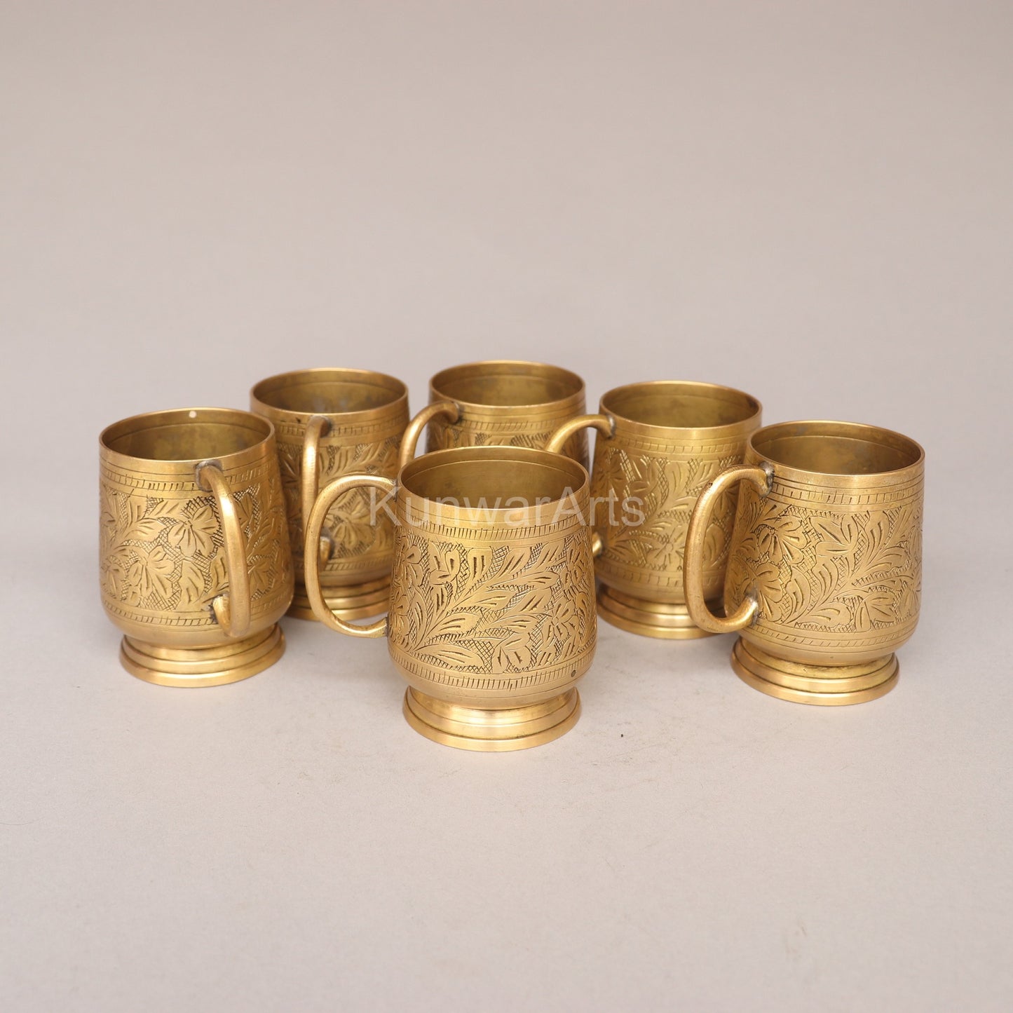 Brass Cup Set
