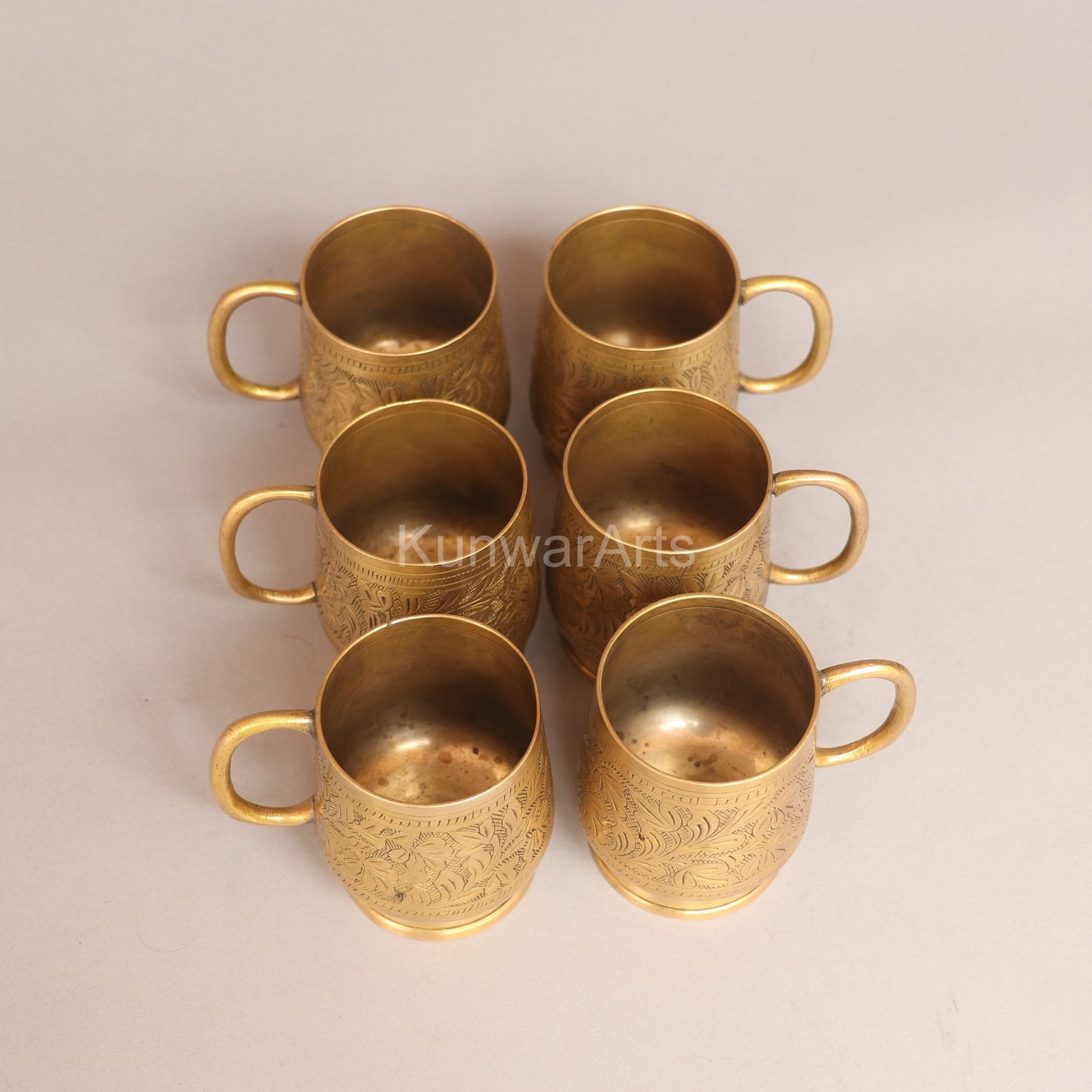 Brass Cup Set