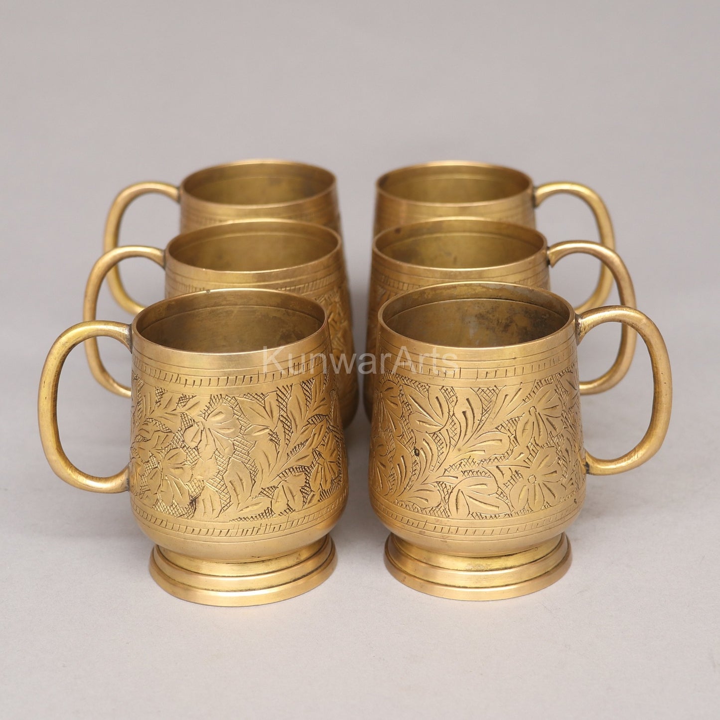 Brass Cup Set