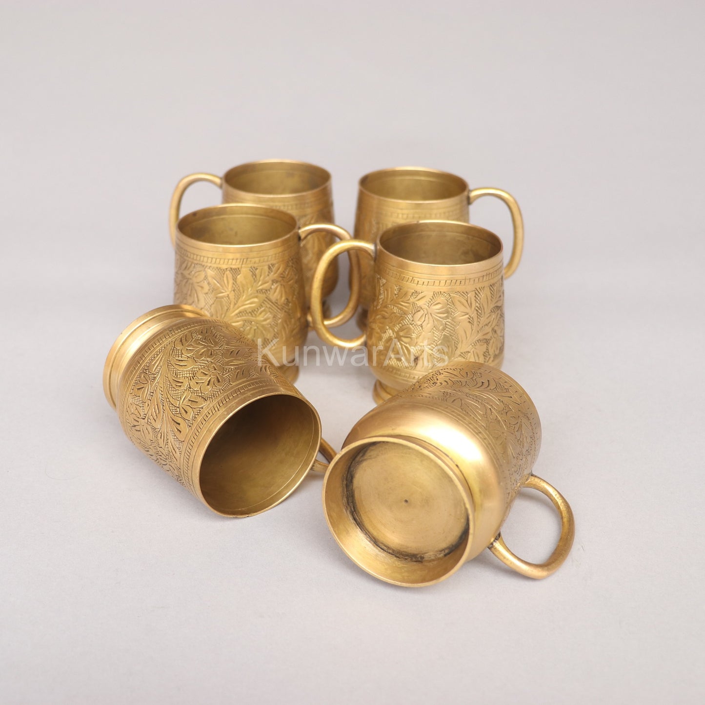 Brass Cup Set