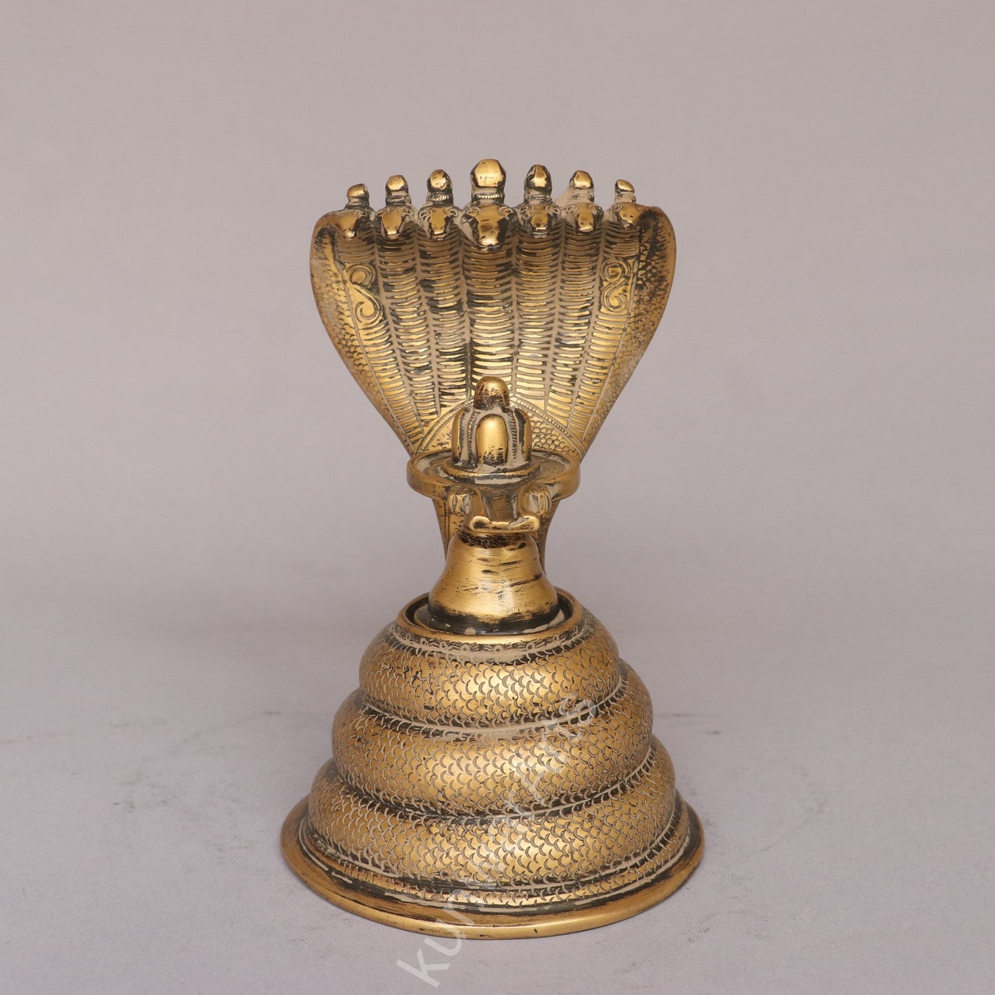 Lord Shiva Lingam Brass Décor Figurine