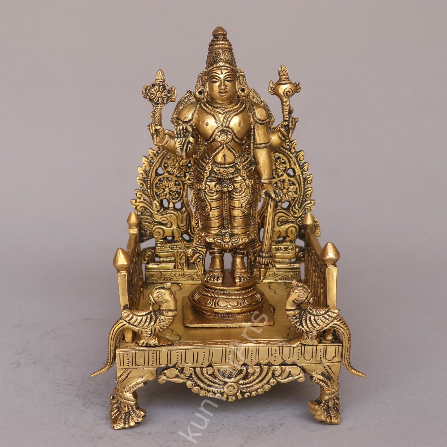 Brass Decorative Puja Temple Prabhavali For Home