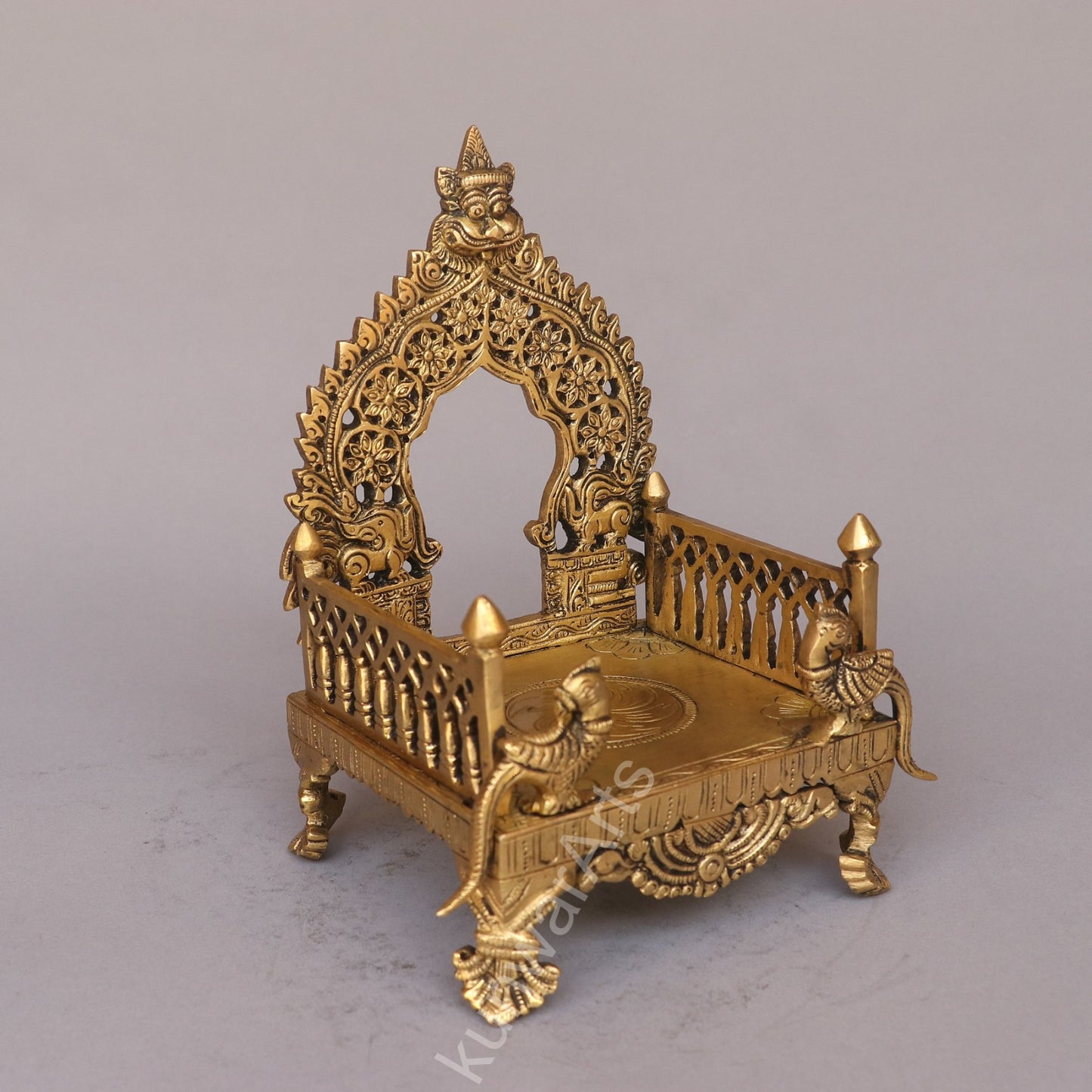 Brass Decorative Puja Temple Prabhavali For Home