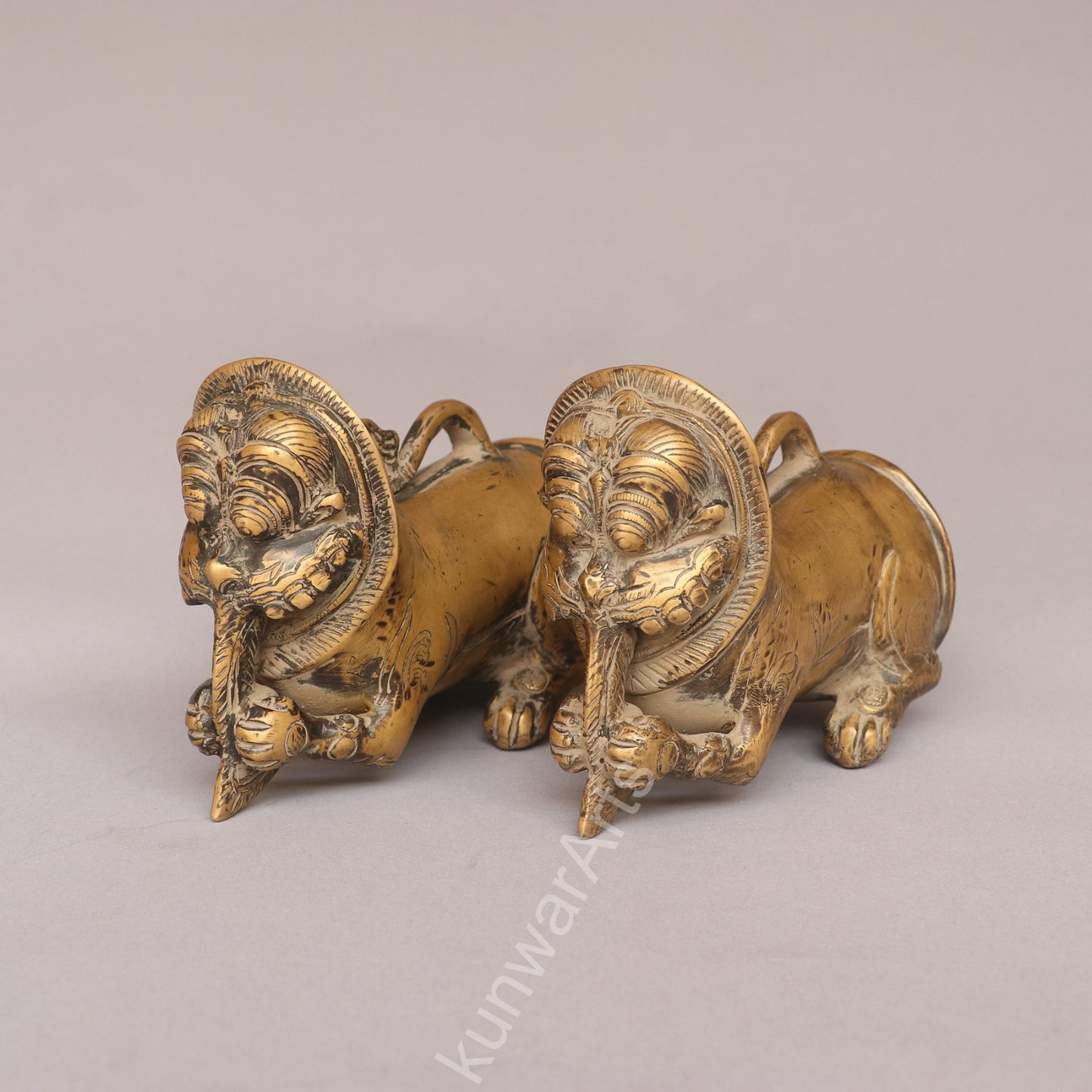 Brass Vintage Finish Palanquin Poles Set