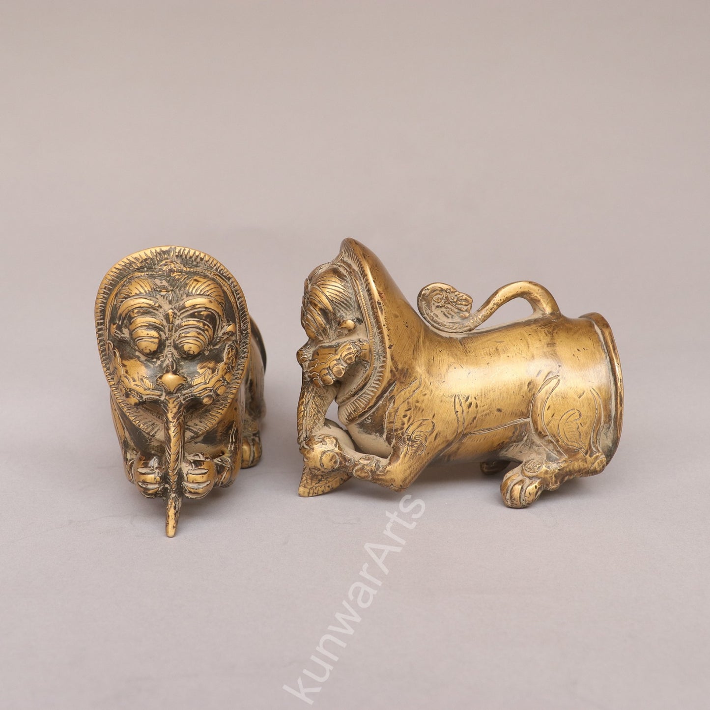Brass Vintage Finish Palanquin Poles Set