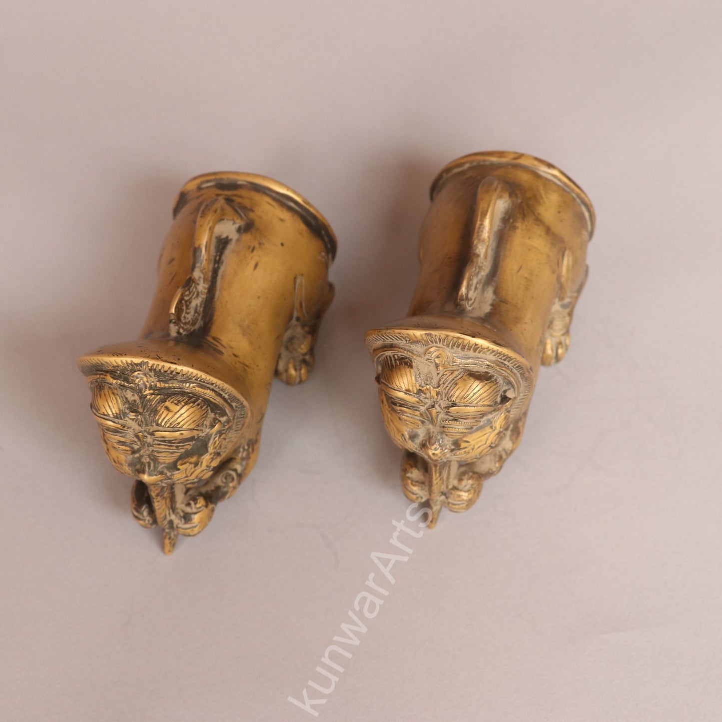 Brass Vintage Finish Palanquin Poles Set