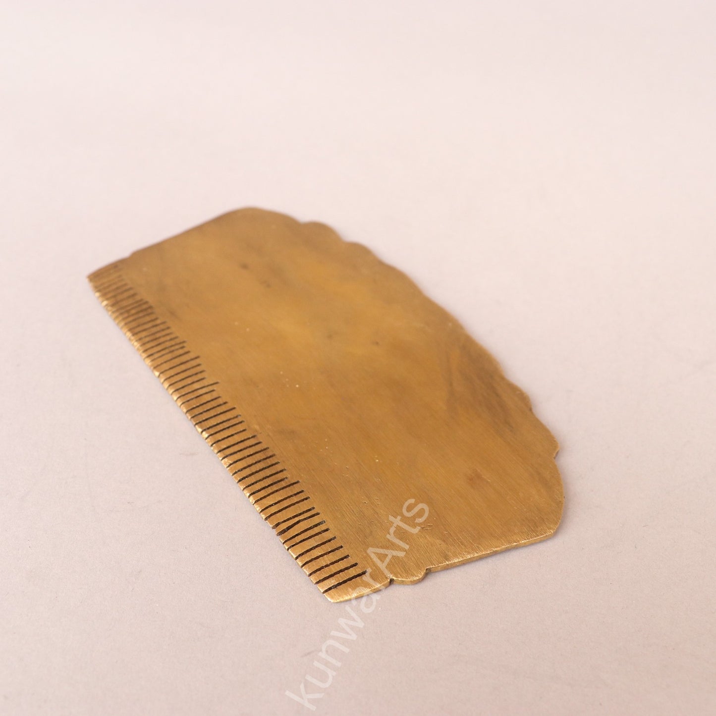 Handcrafted Brass Hair Comb