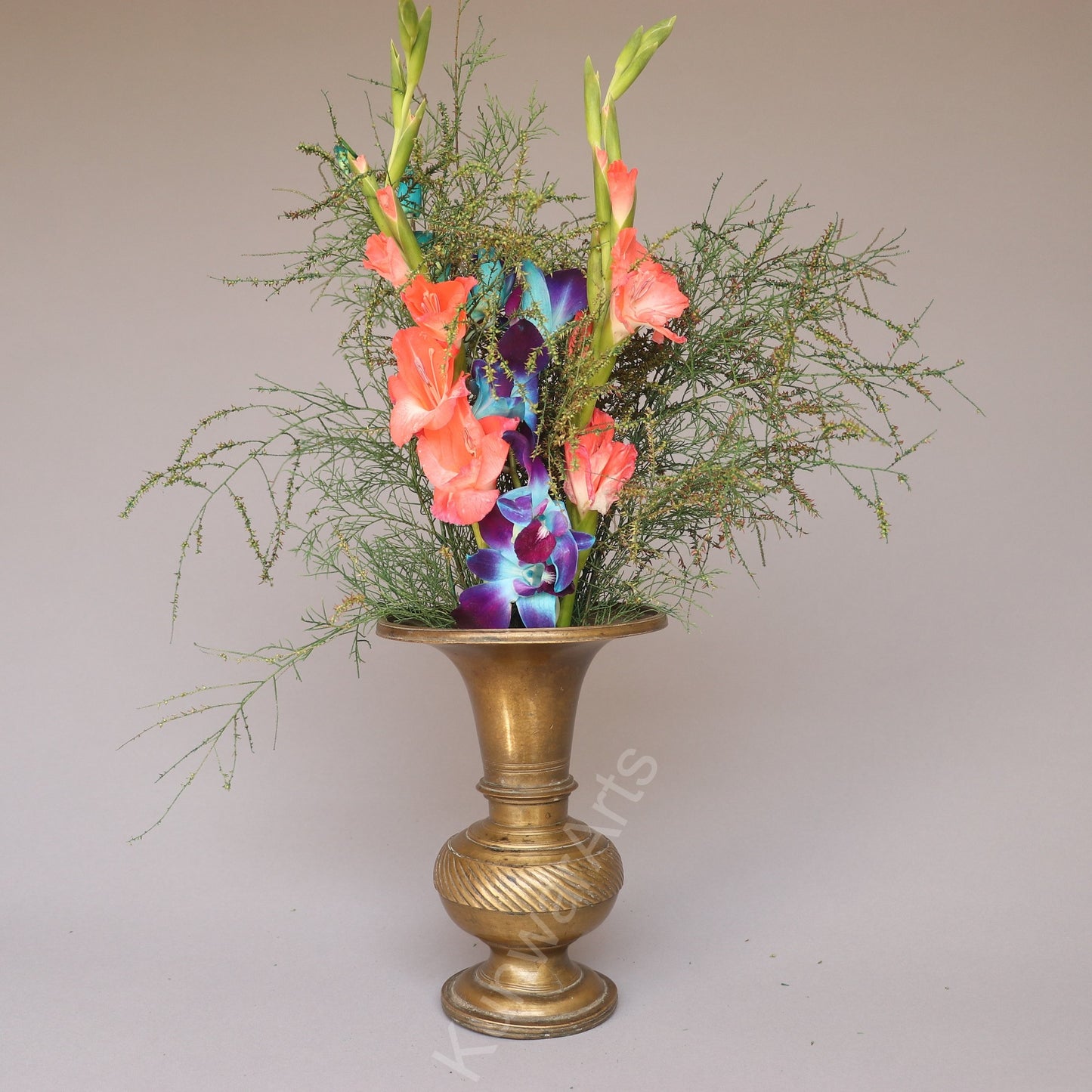 Brass Vintage Vases Planter