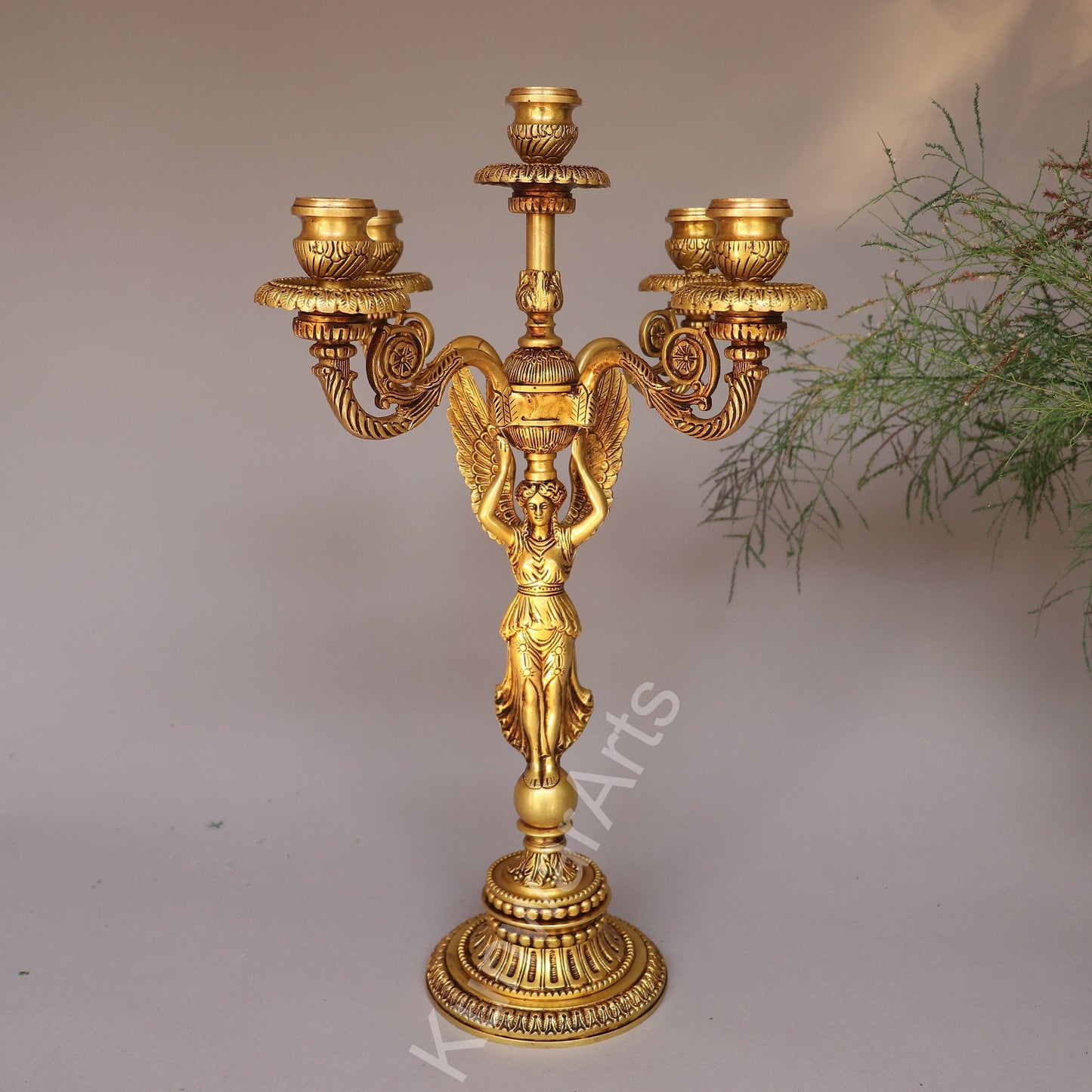 Beauty of Brass Candle Stands