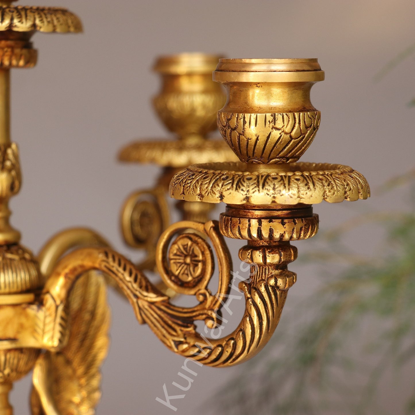 Beauty of Brass Candle Stands