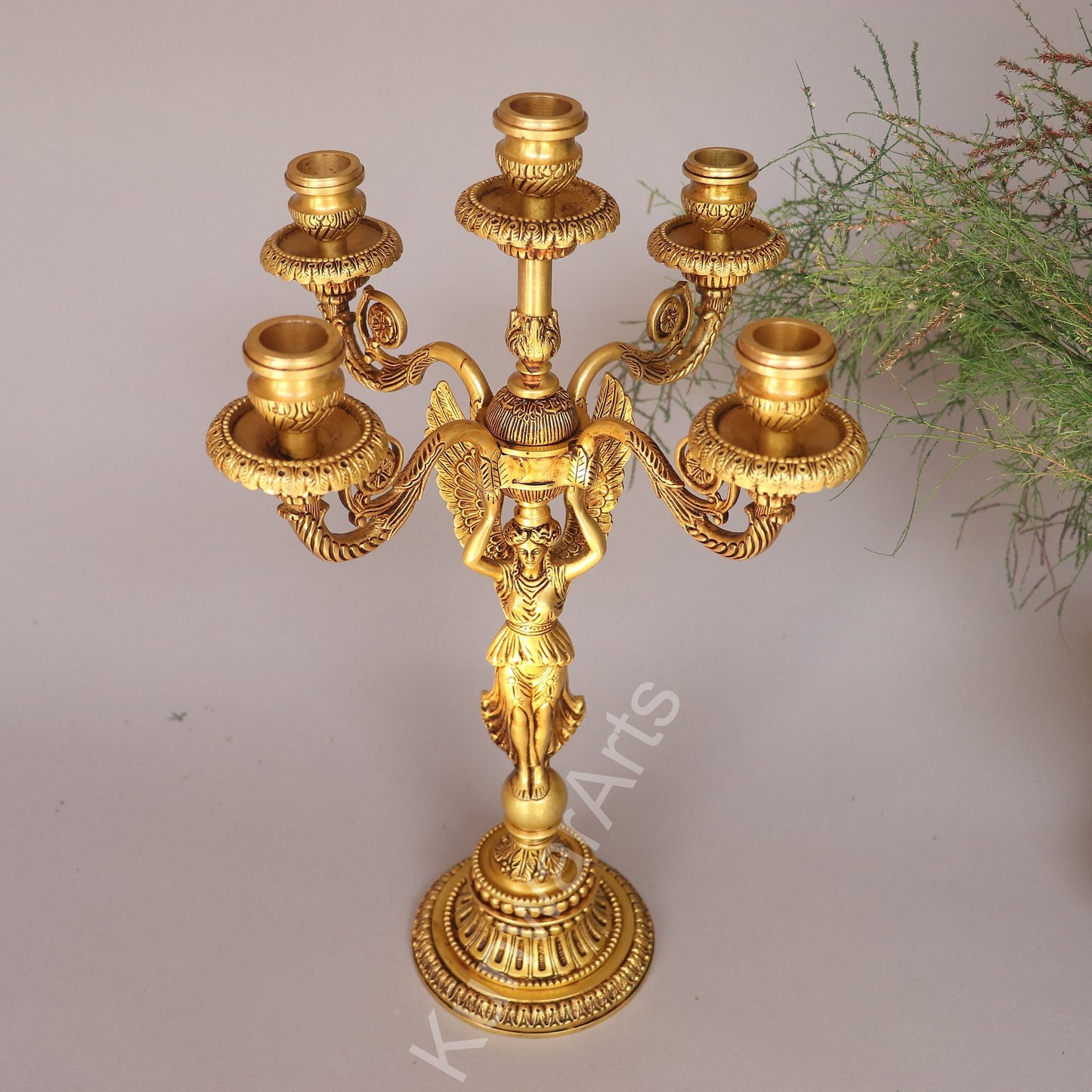 Beauty of Brass Candle Stands