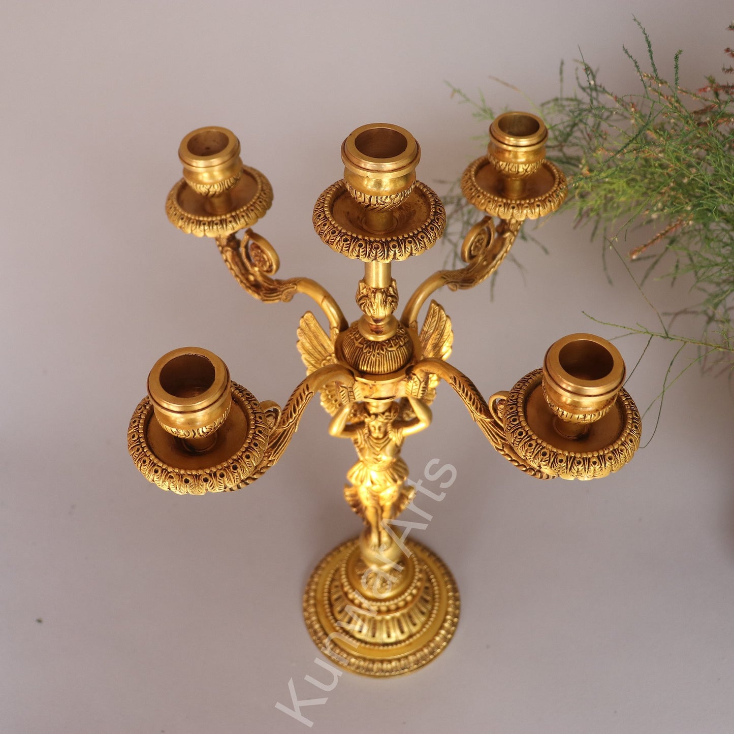 Beauty of Brass Candle Stands