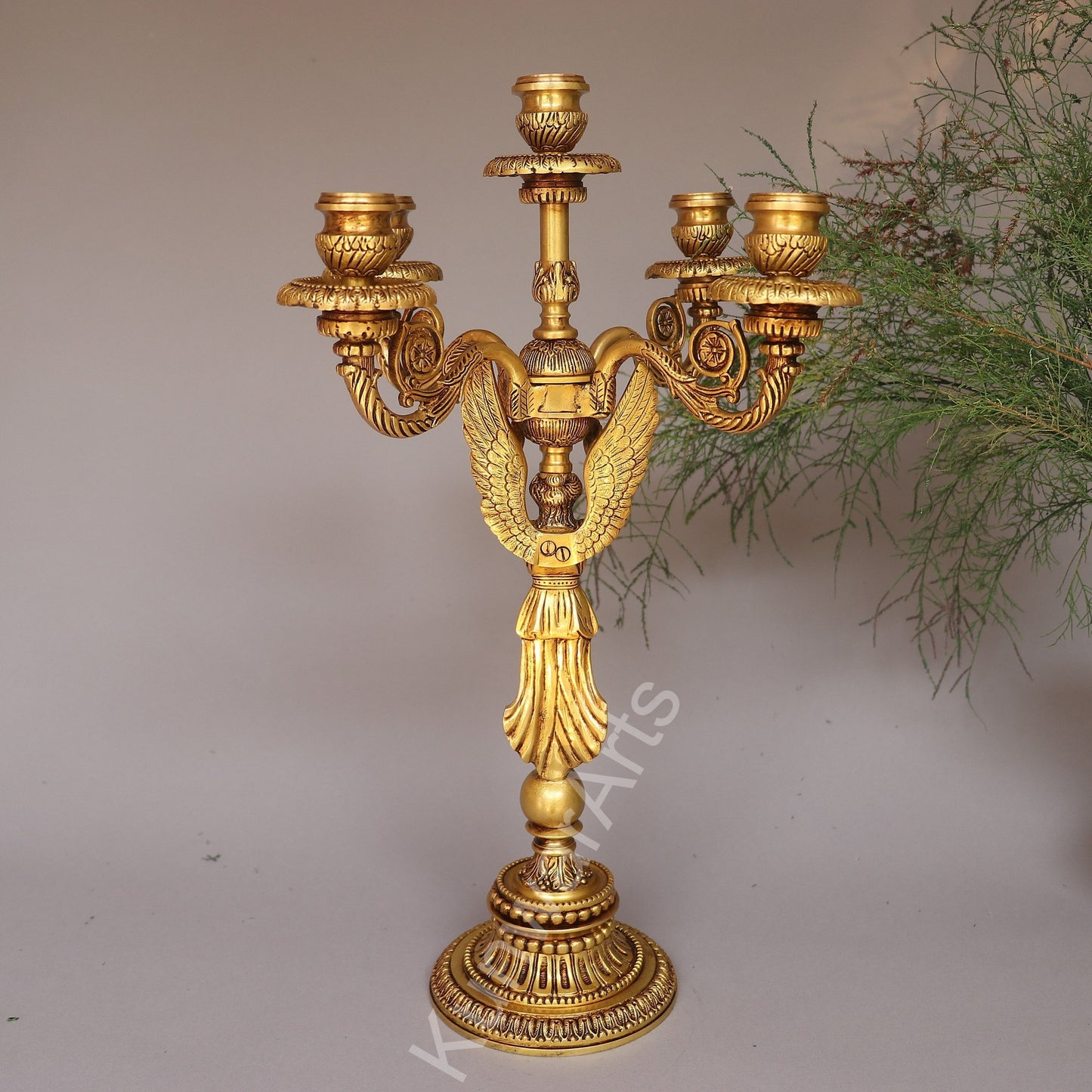 Beauty of Brass Candle Stands