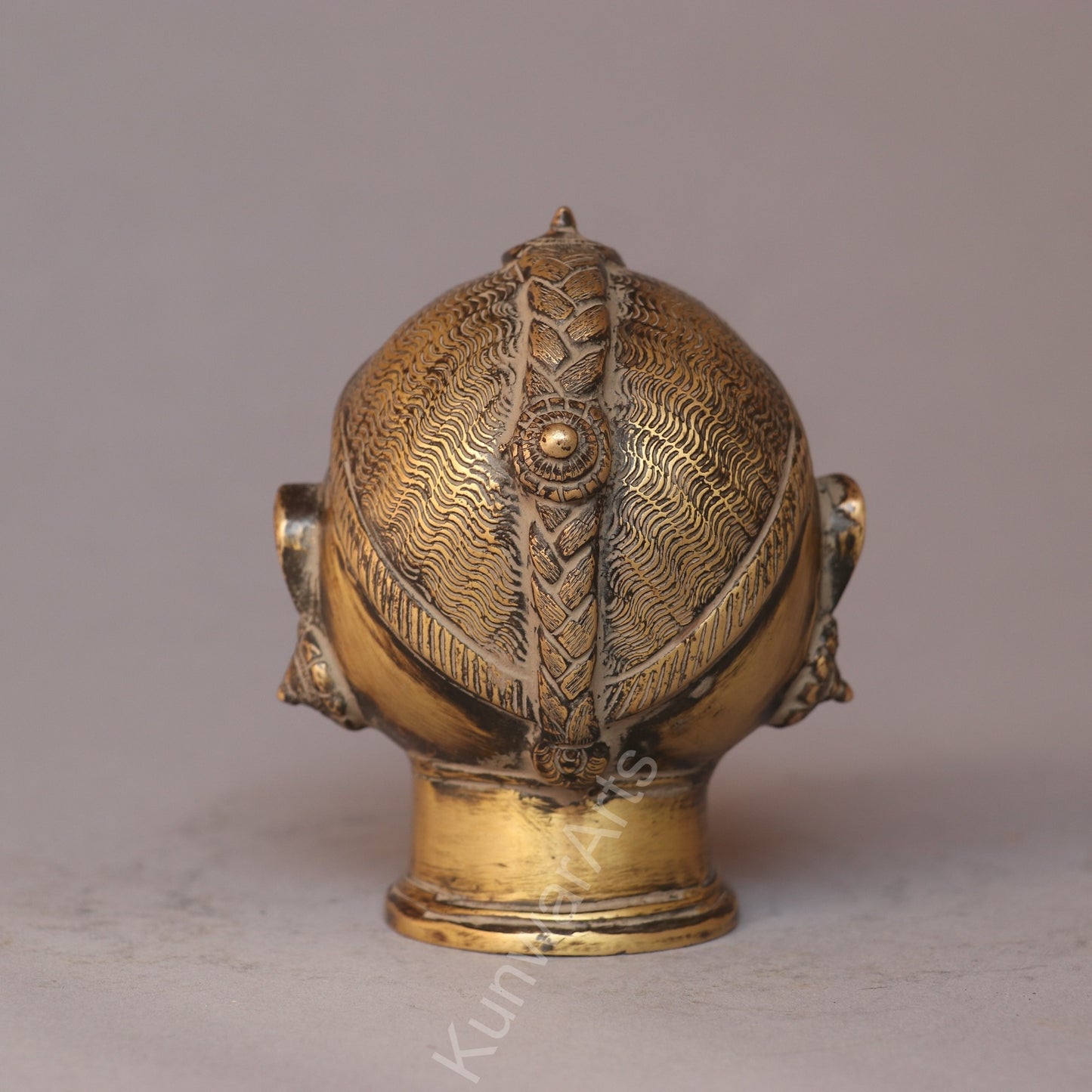 Brass Gauri Mukhlingam Décor Head