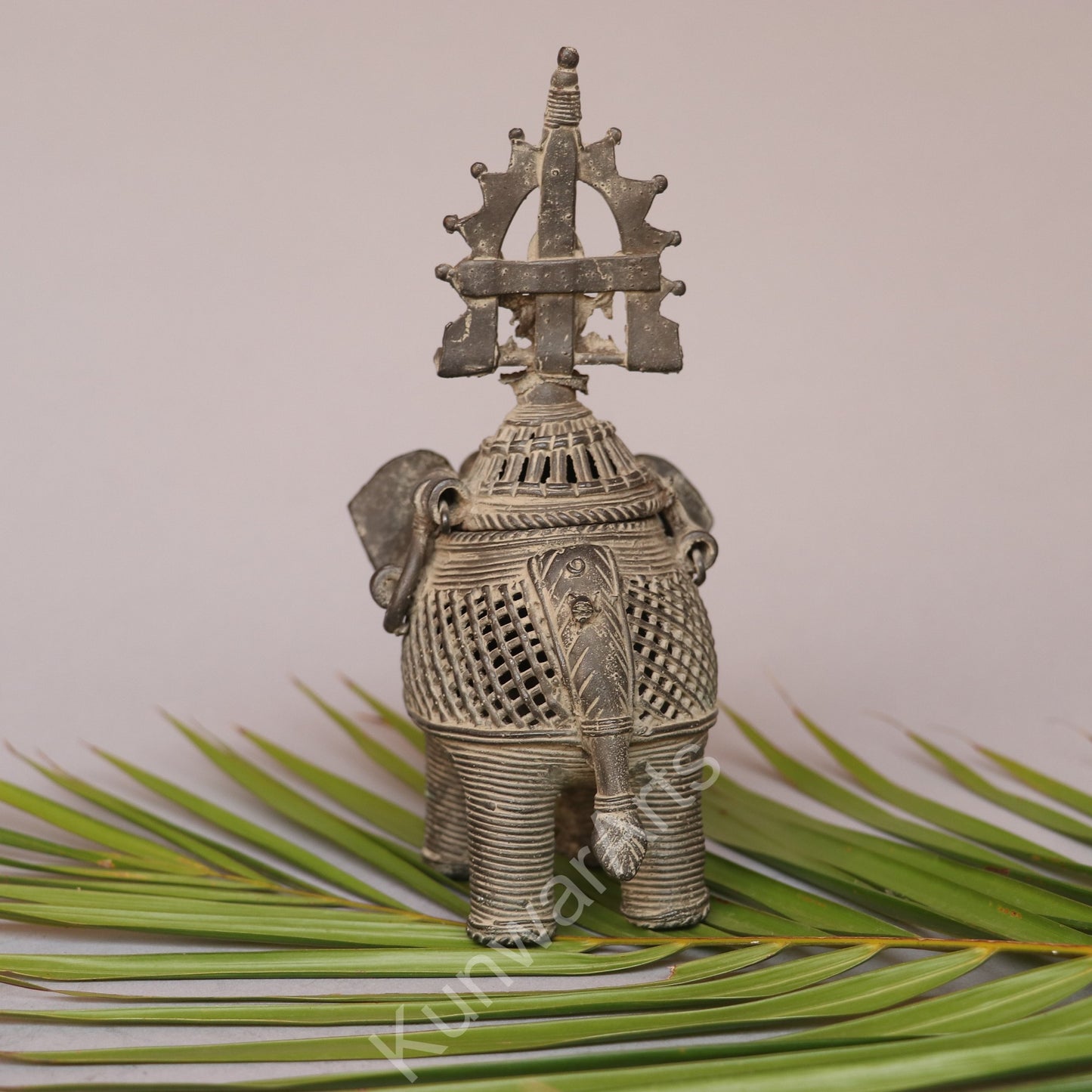Dokra Tribal Elephant Figurine