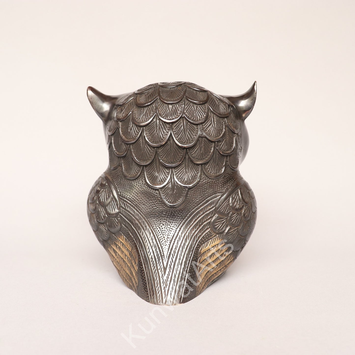 Brass Decorative Owl Figurine