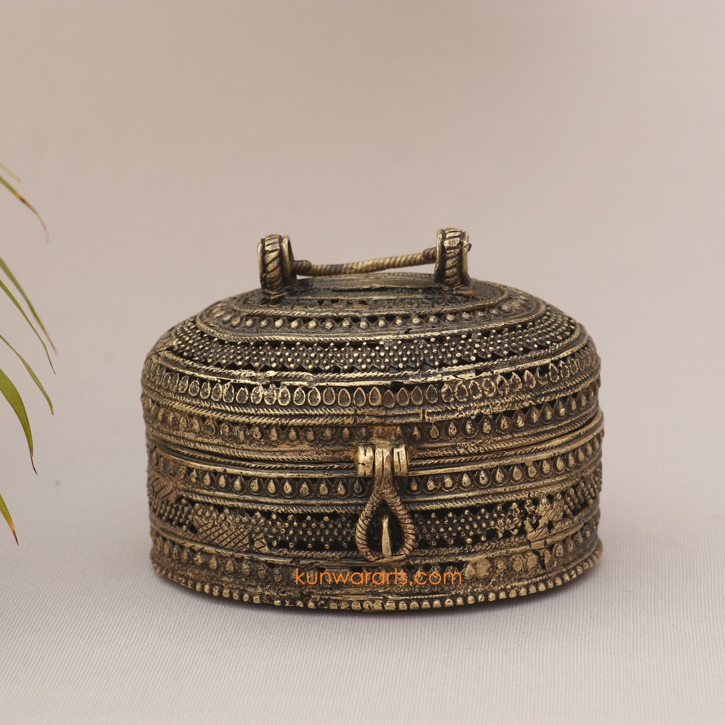 Brass Decorative Jewelry Box