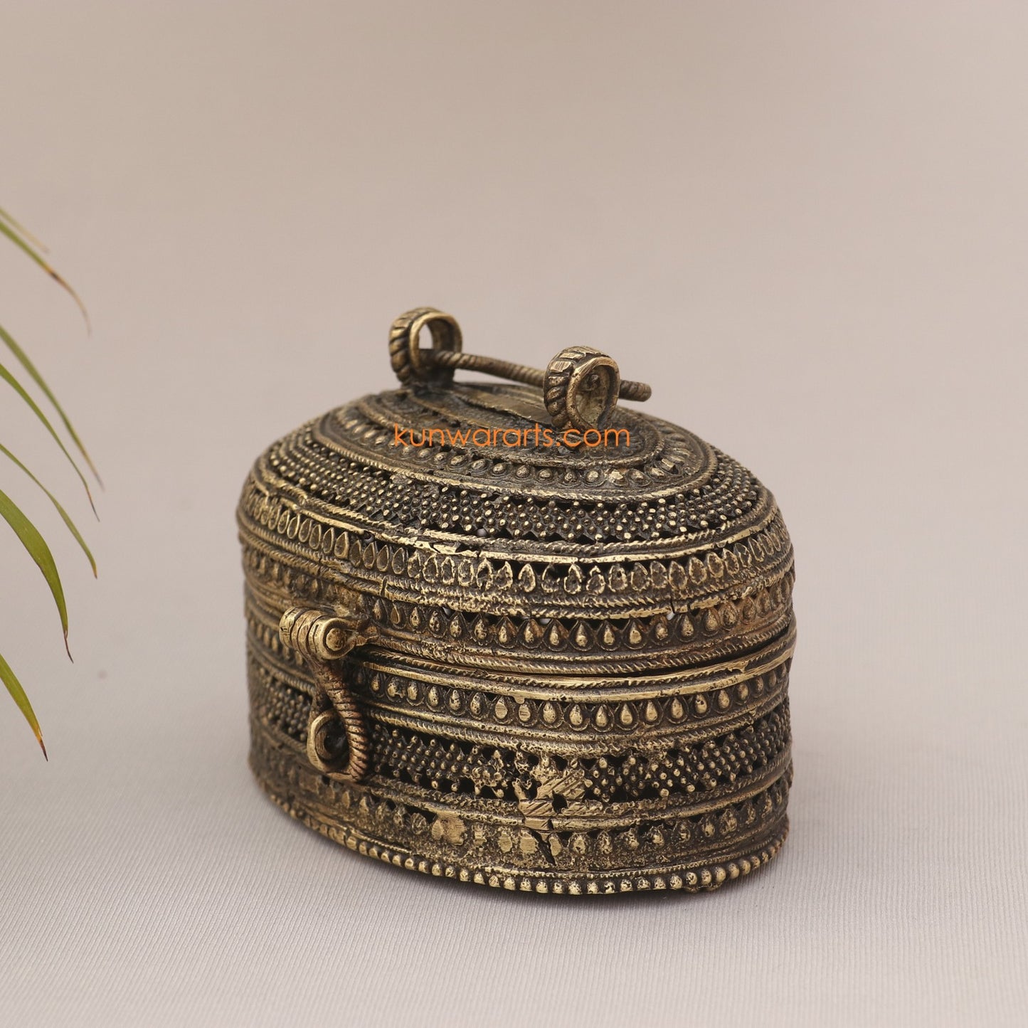 Brass Decorative Jewelry Box