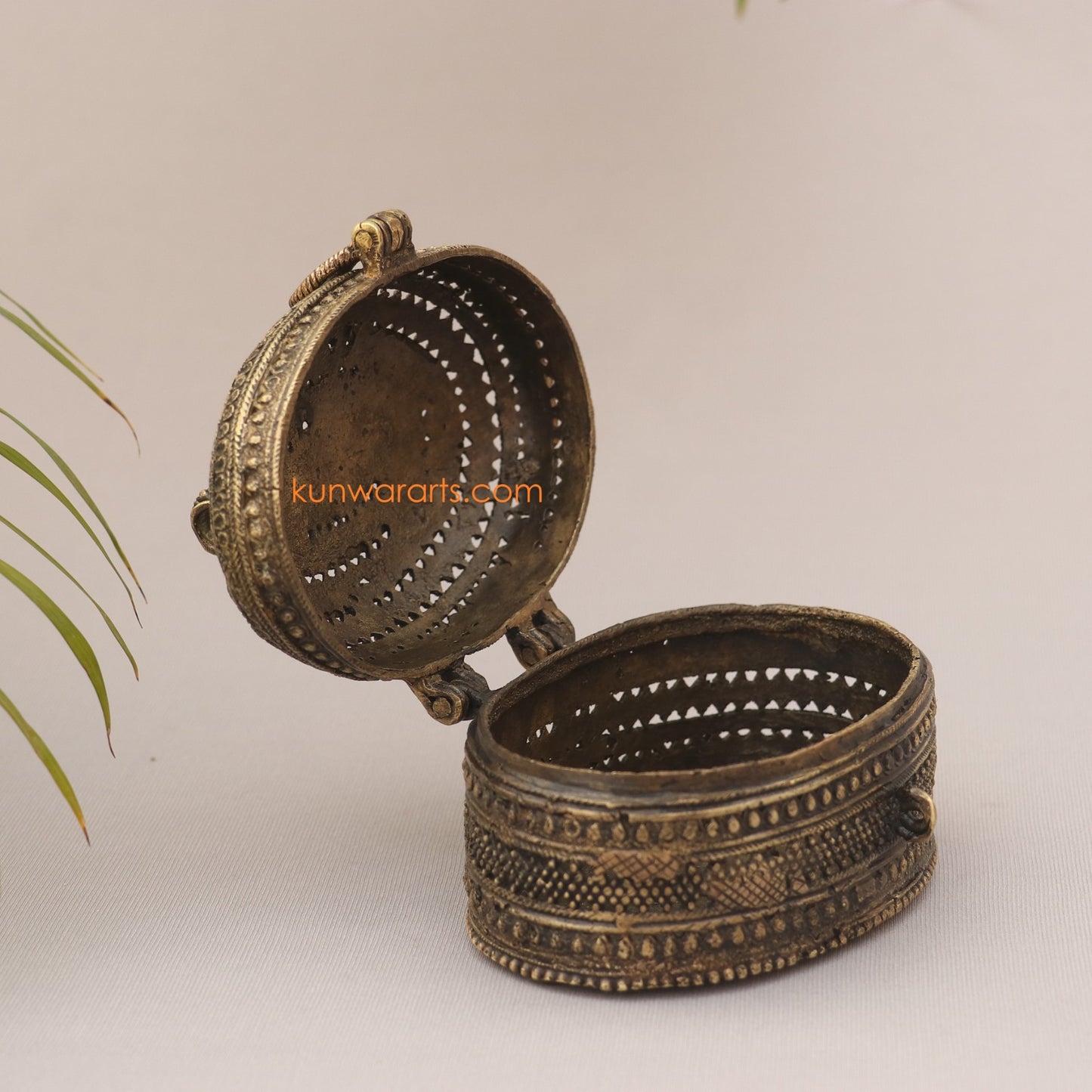 Brass Decorative Jewelry Box