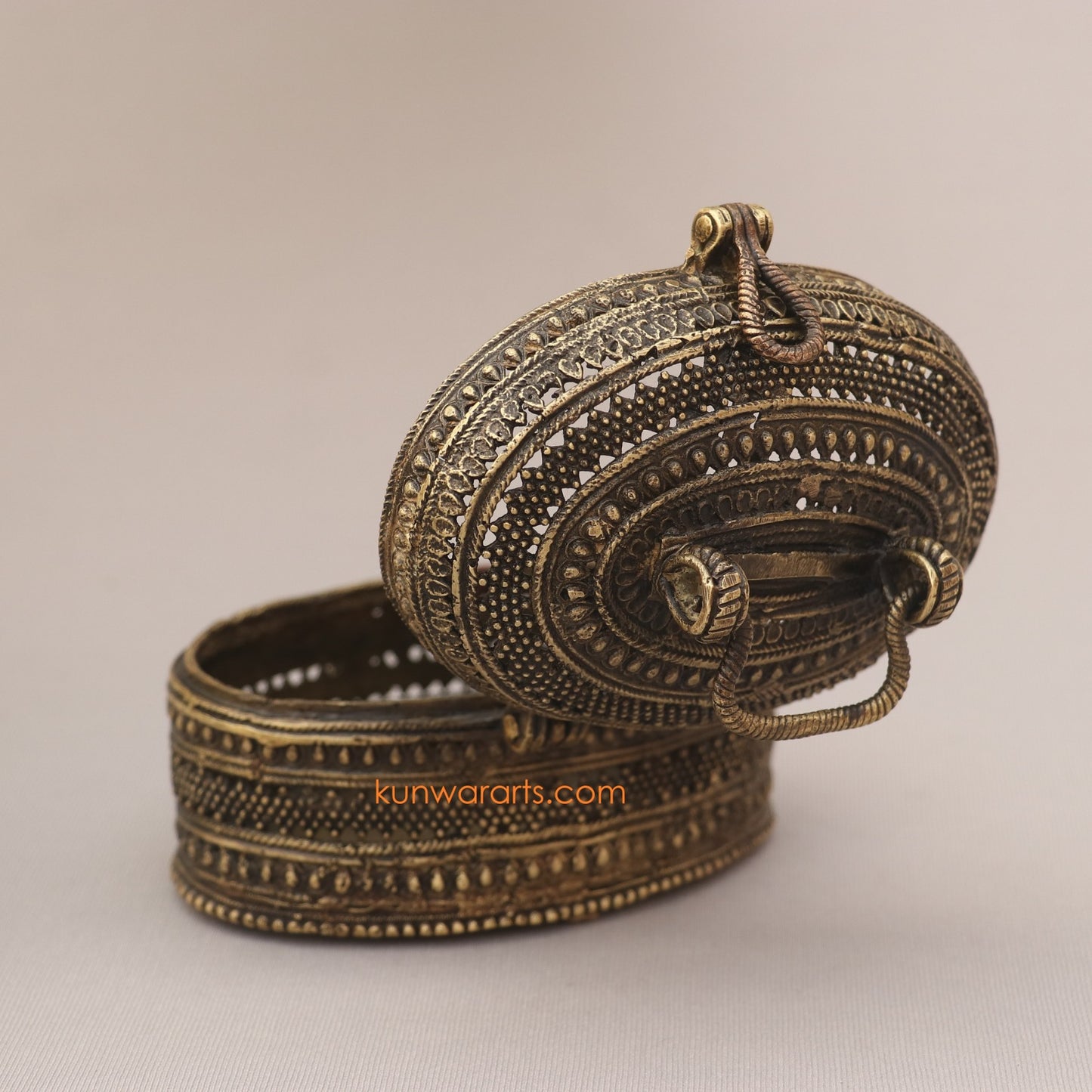 Brass Decorative Jewelry Box