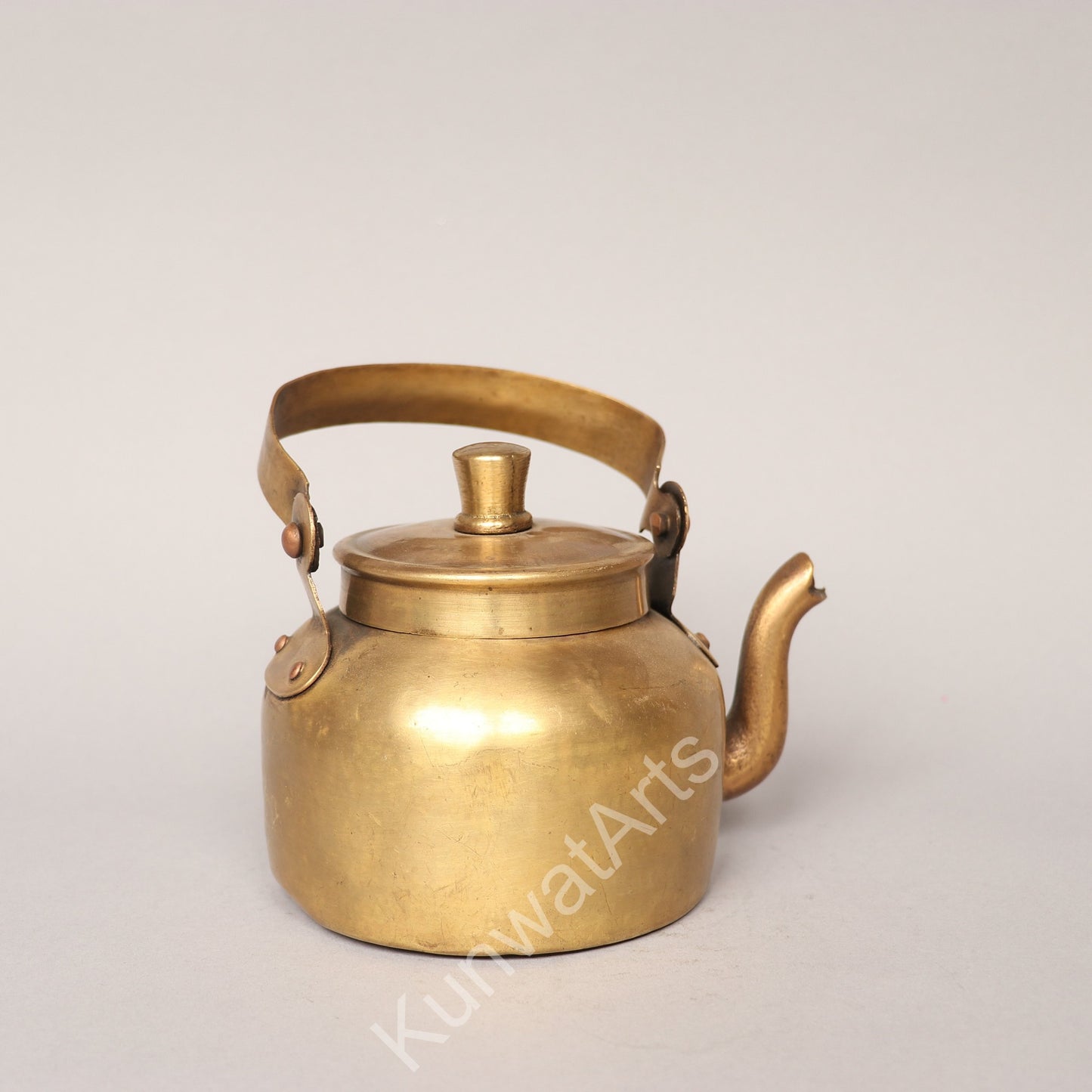 Brass Vintage Tea Kettle