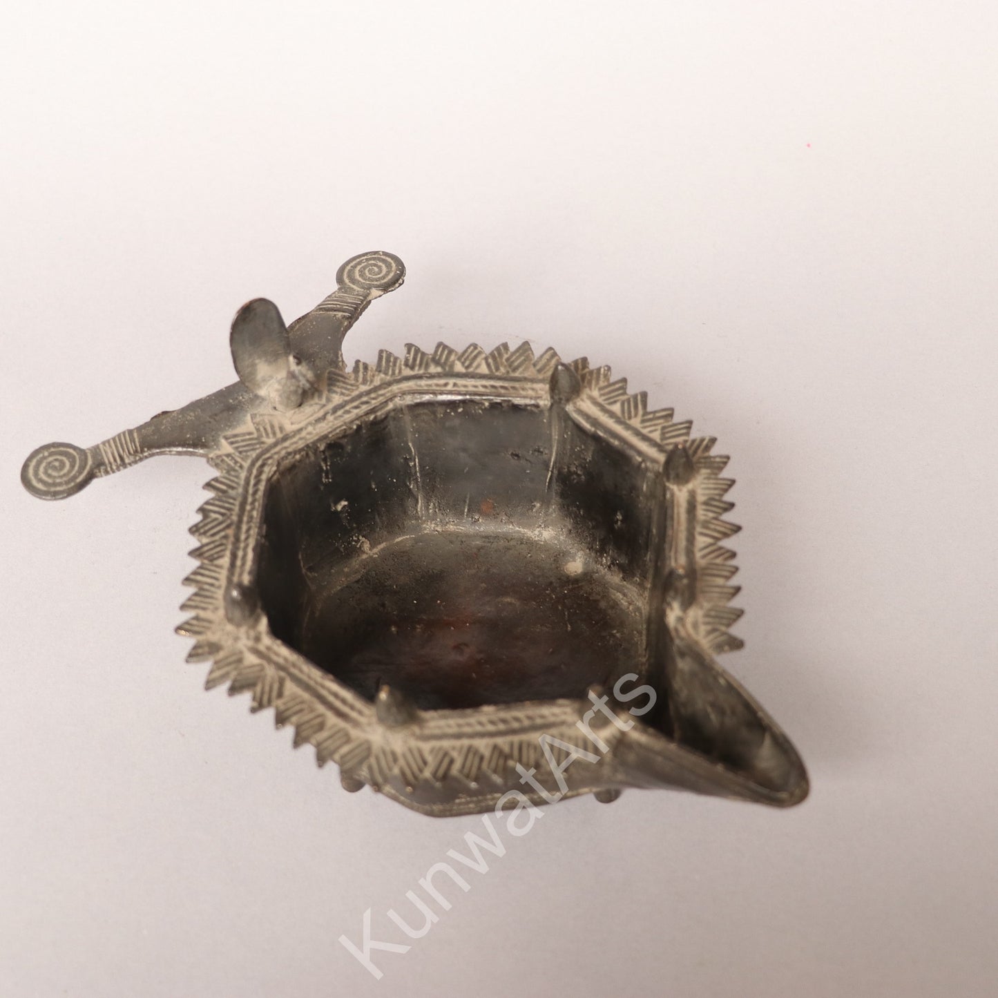 Tribal Oil Lamp Figurine