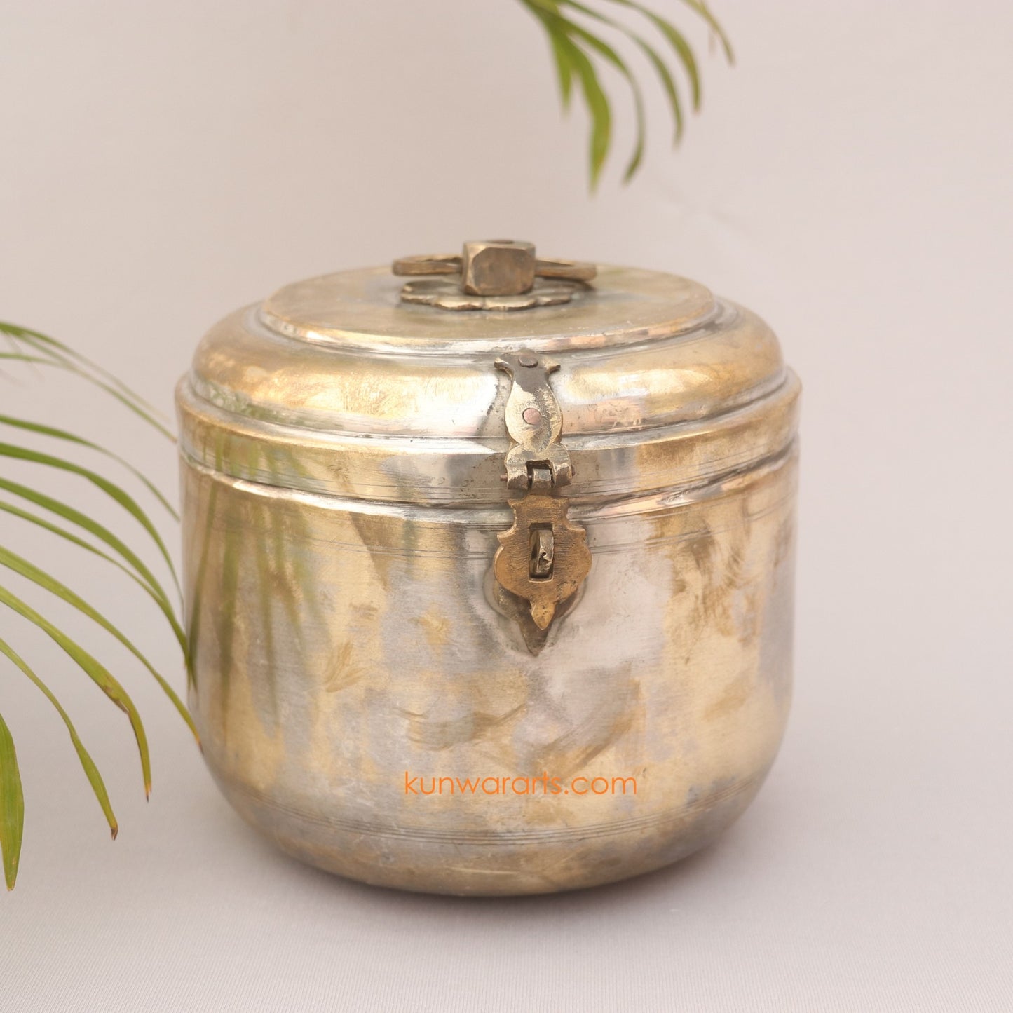 Brass Decorative Thooku Vessel Box