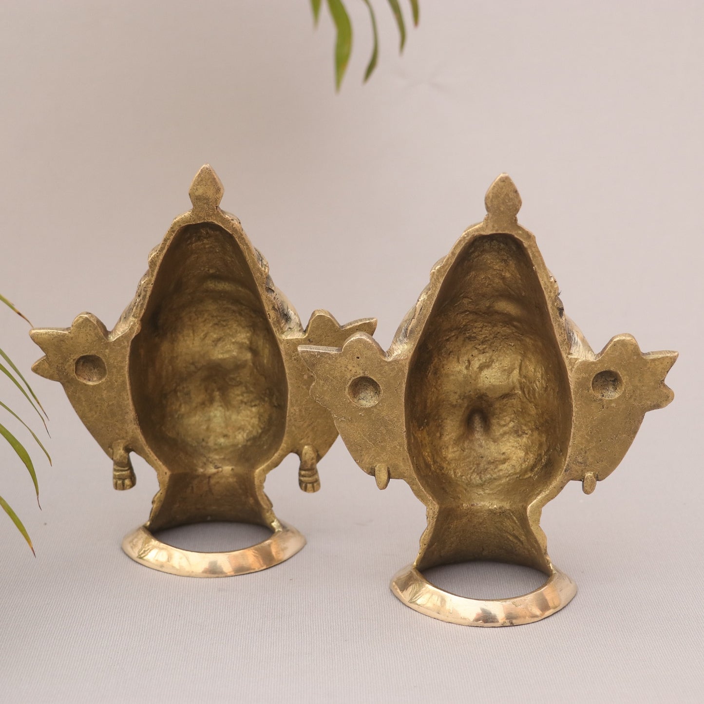 Superfine Brass Shiva Gauri Mukhlingam Face Mask
