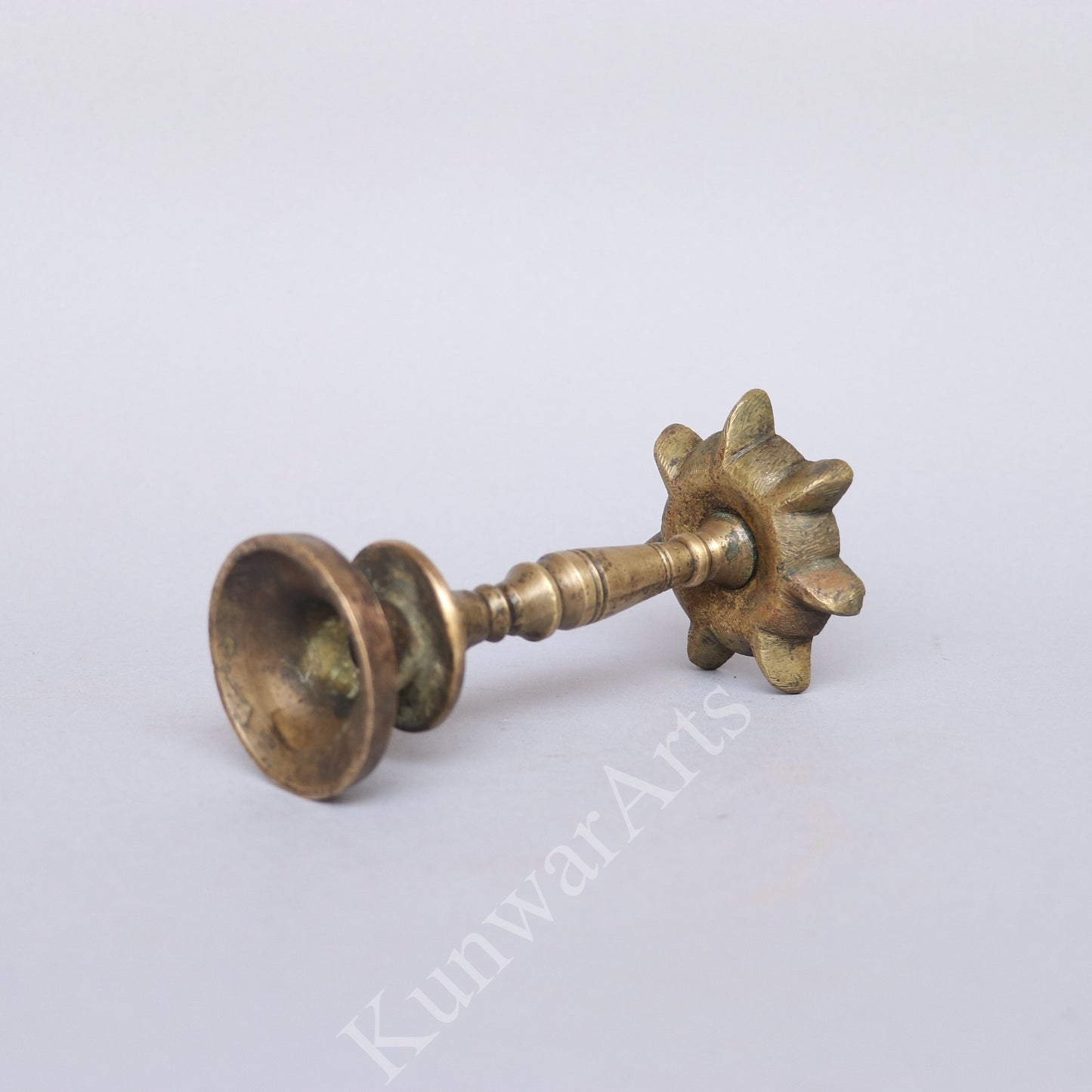 Brass Oil Lamp Illumination and Abundance 14cm