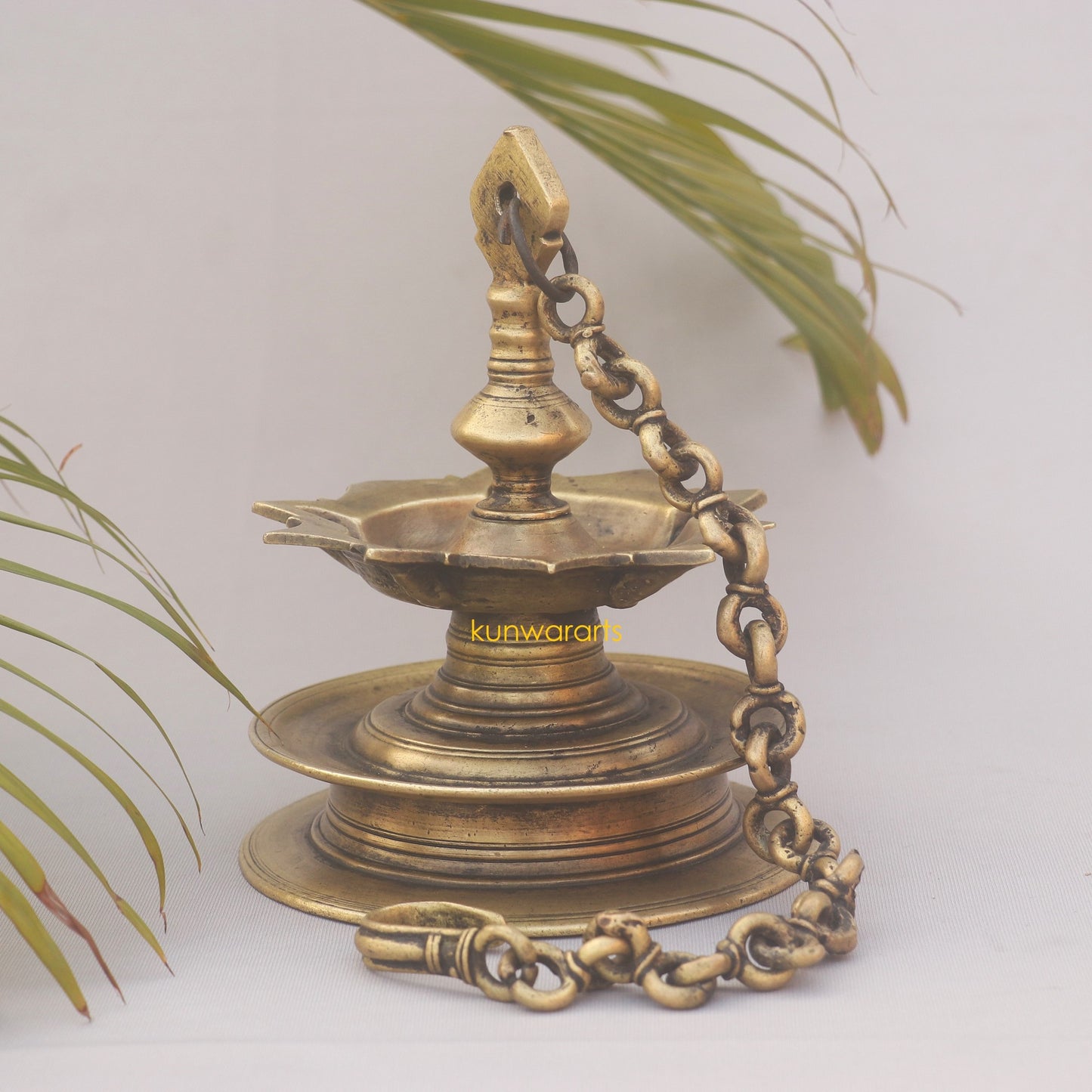 Brass Vintage Traditional Oil Lamp - kunwararts