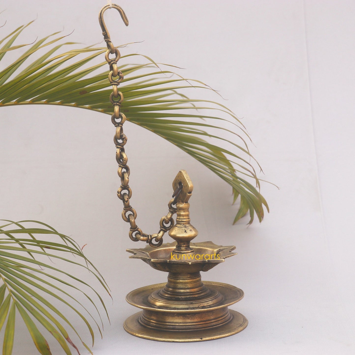 Brass Vintage Traditional Oil Lamp - kunwararts