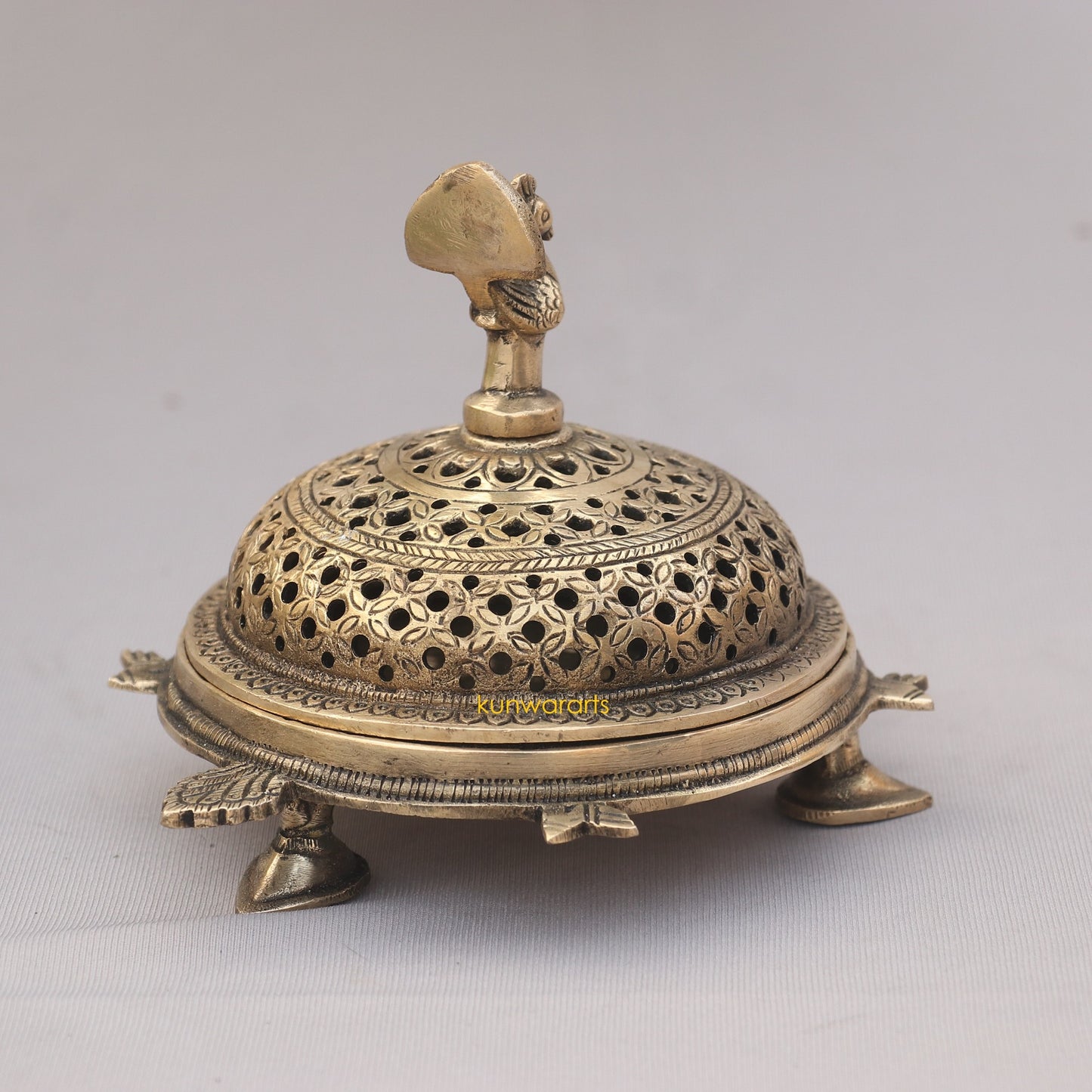 Brass Décor Incense Burner Figurine - kunwararts